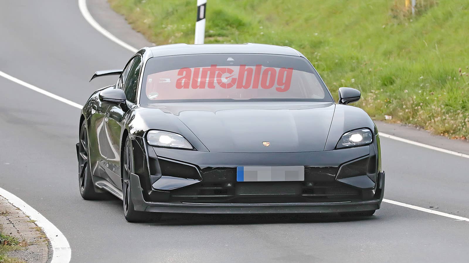 Porsche Taycan Turbo GT prototype