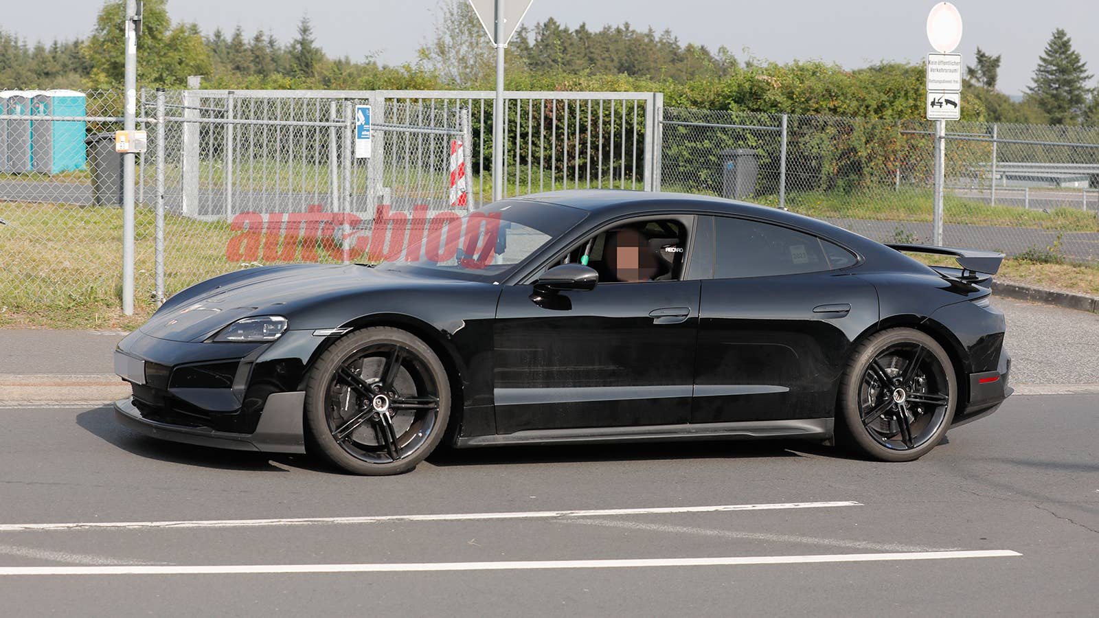 Porsche Taycan Turbo GT prototype