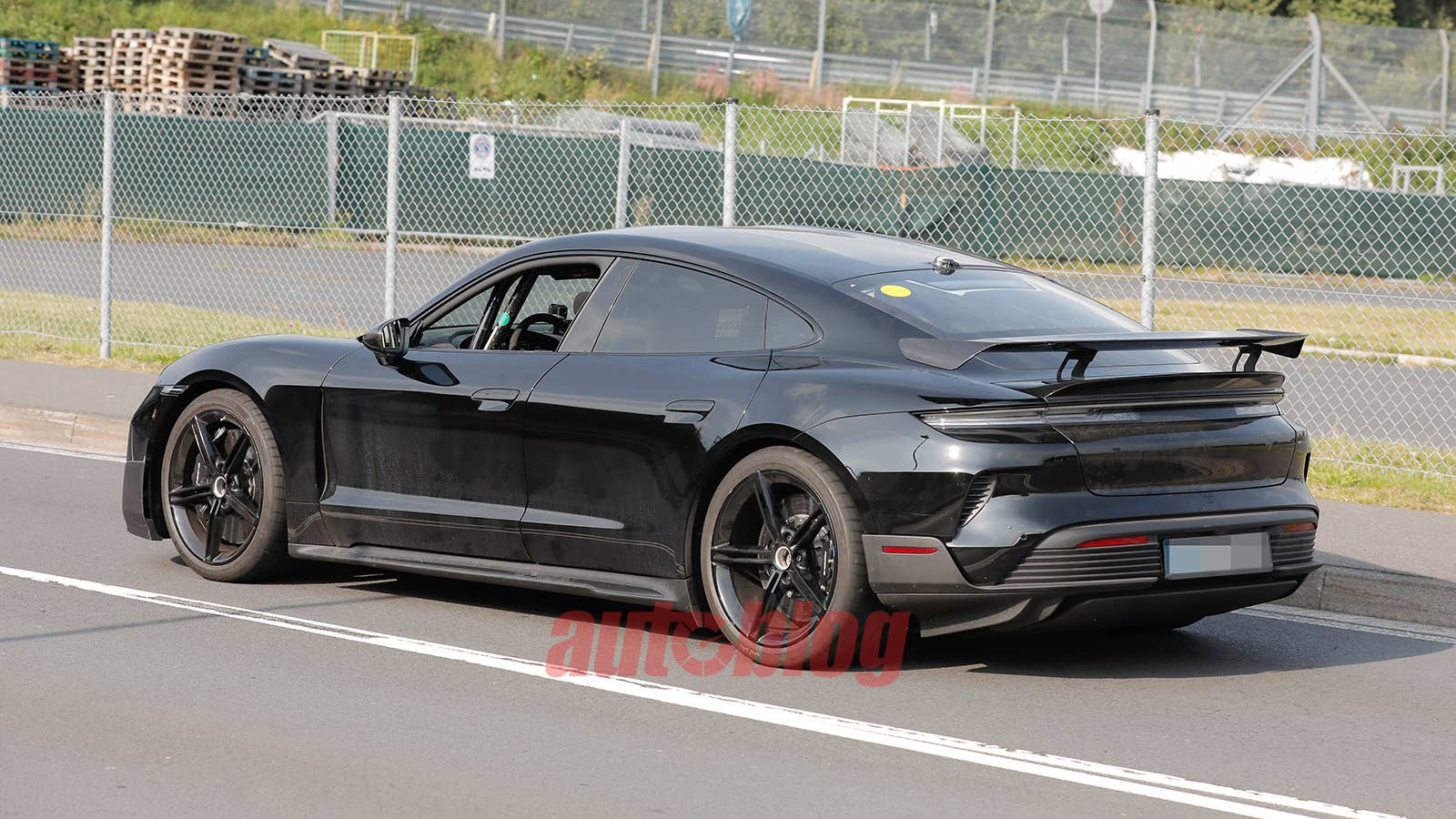 Porsche Taycan Turbo GT prototype