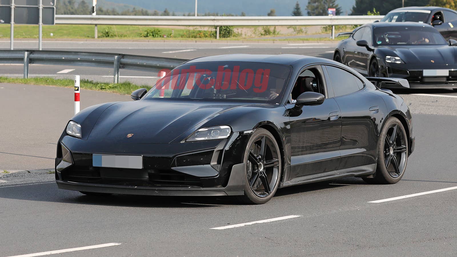 Porsche Taycan Turbo GT prototype