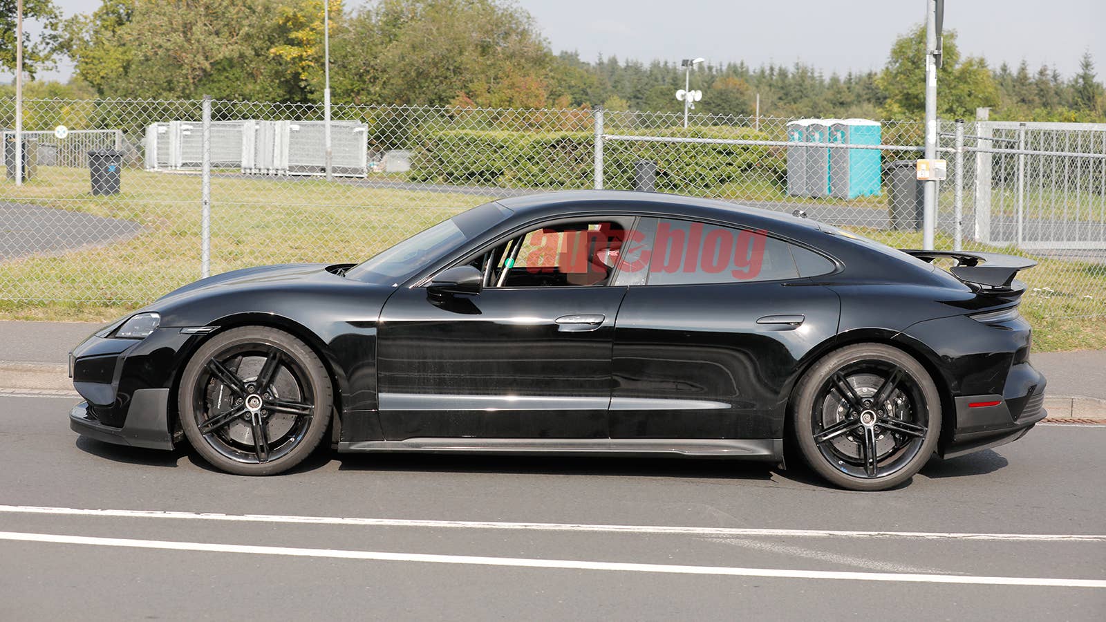 Porsche Taycan Turbo GT prototype