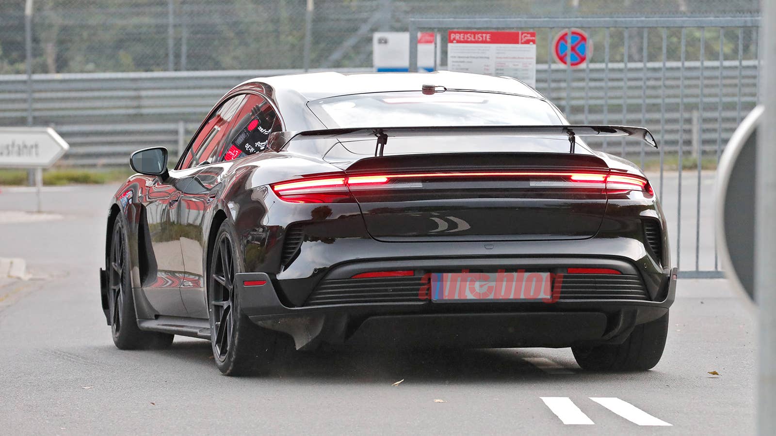 Porsche Taycan Turbo GT prototype
