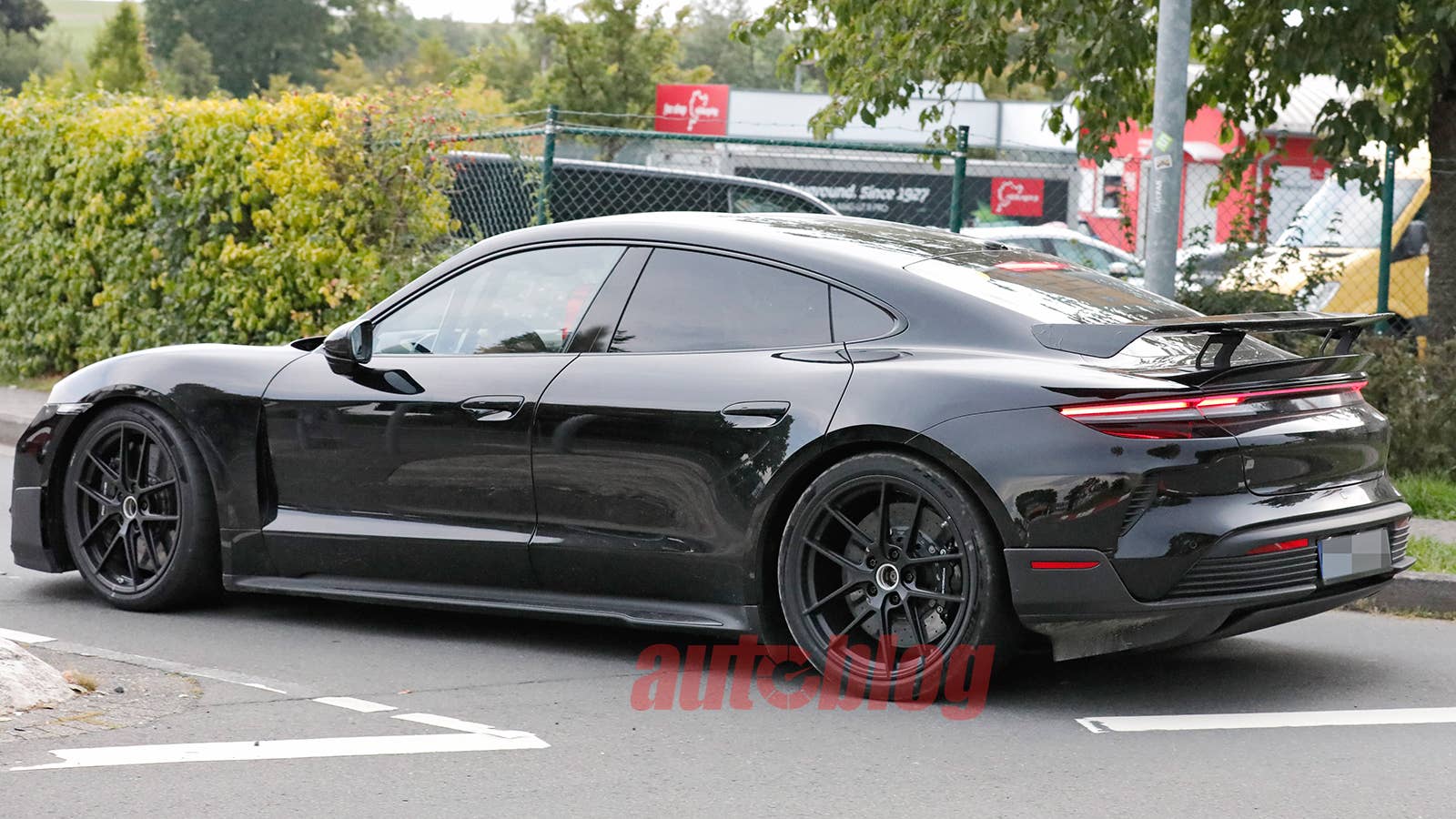 Porsche Taycan Turbo GT prototype