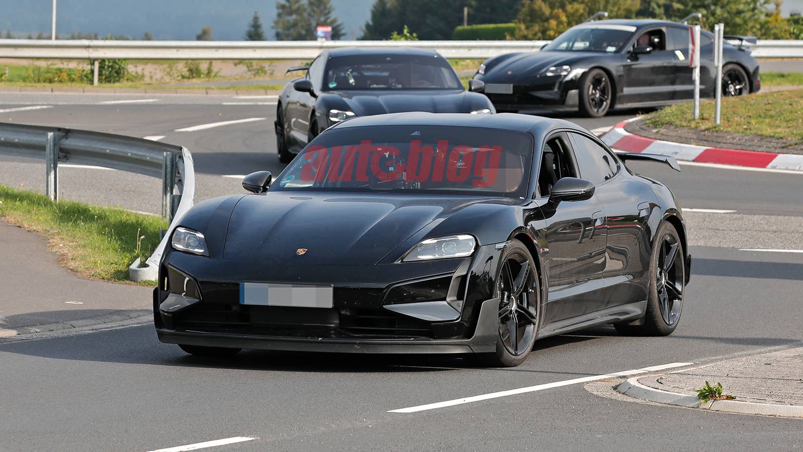 Porsche Taycan Turbo GT prototype