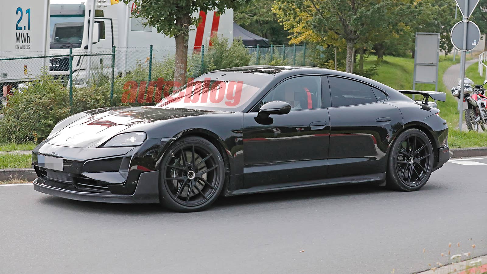 Porsche Taycan Turbo GT prototype