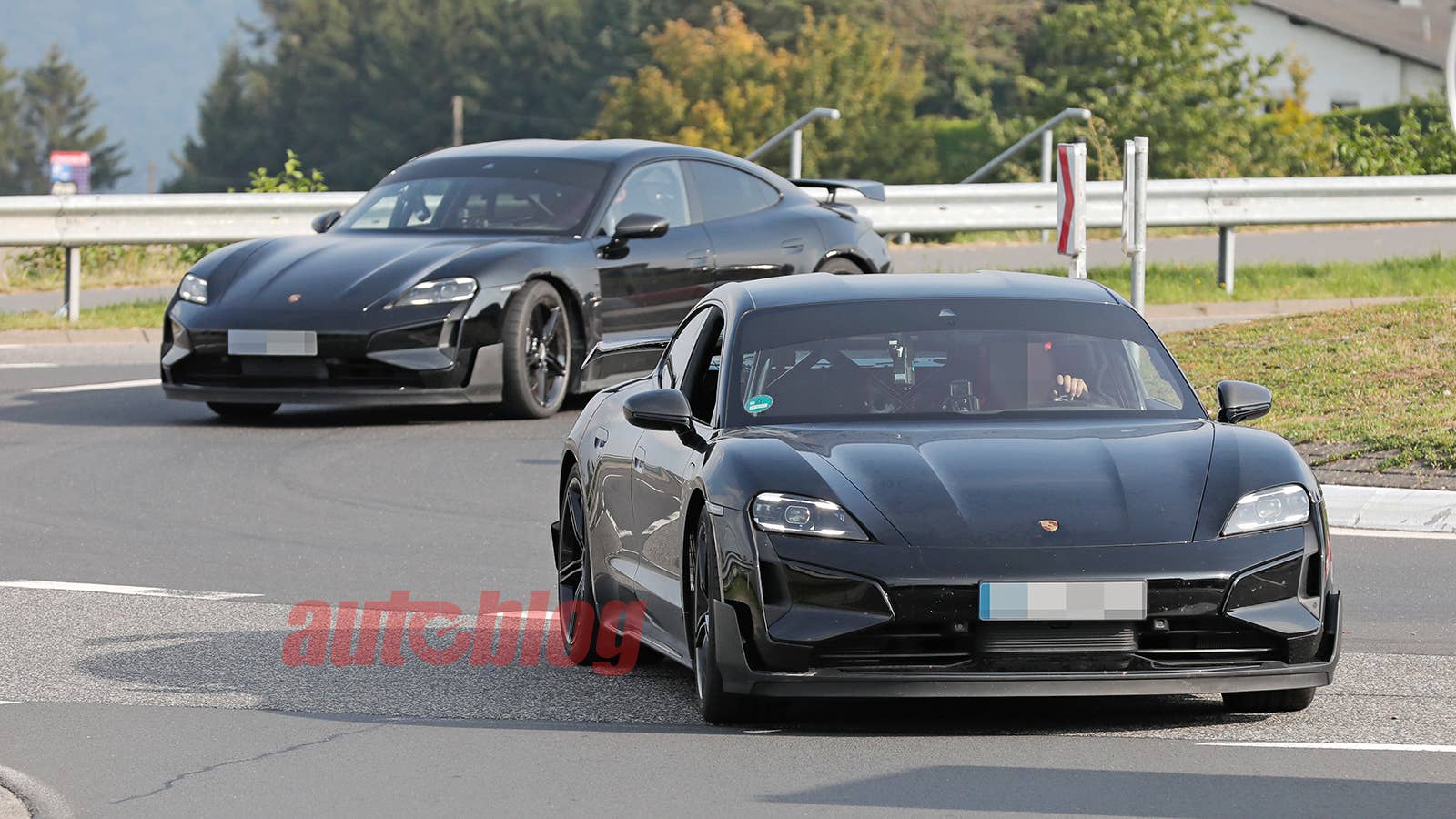 Porsche Taycan Turbo GT prototype