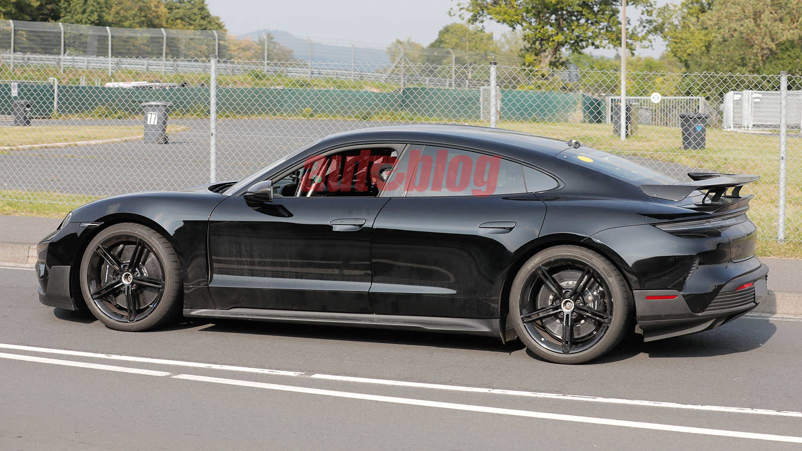Porsche Taycan Turbo GT prototype