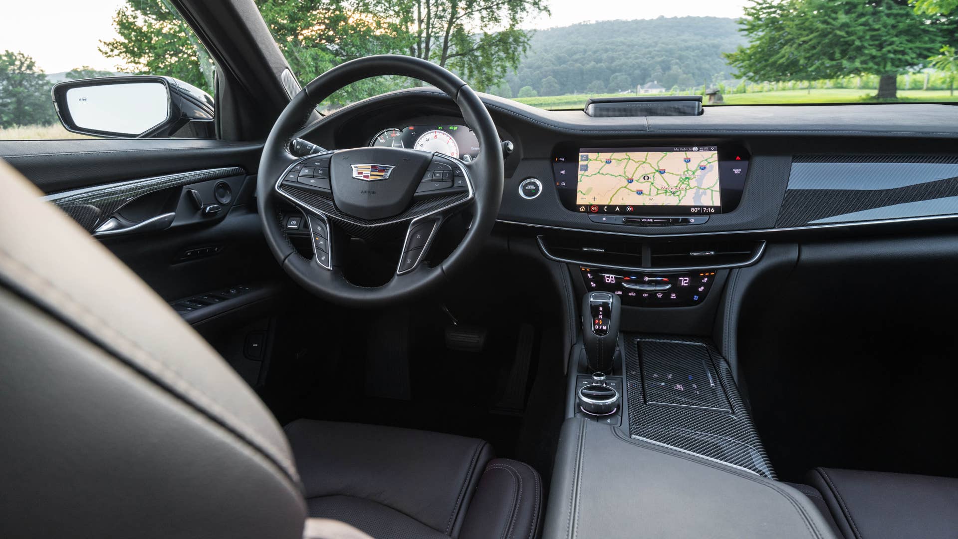 2020 Cadillac CT6-V interior