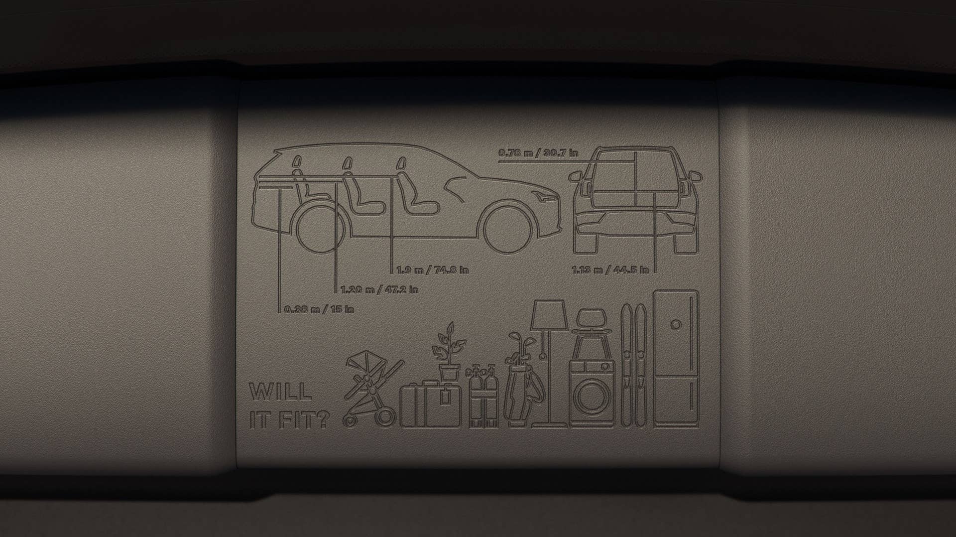 Volvo EX90 Trunk