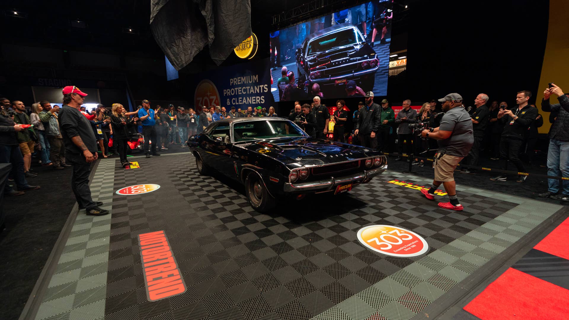 Legendary 'Black Ghost' Dodge Challenger headed to Mecum auction - Autoblog