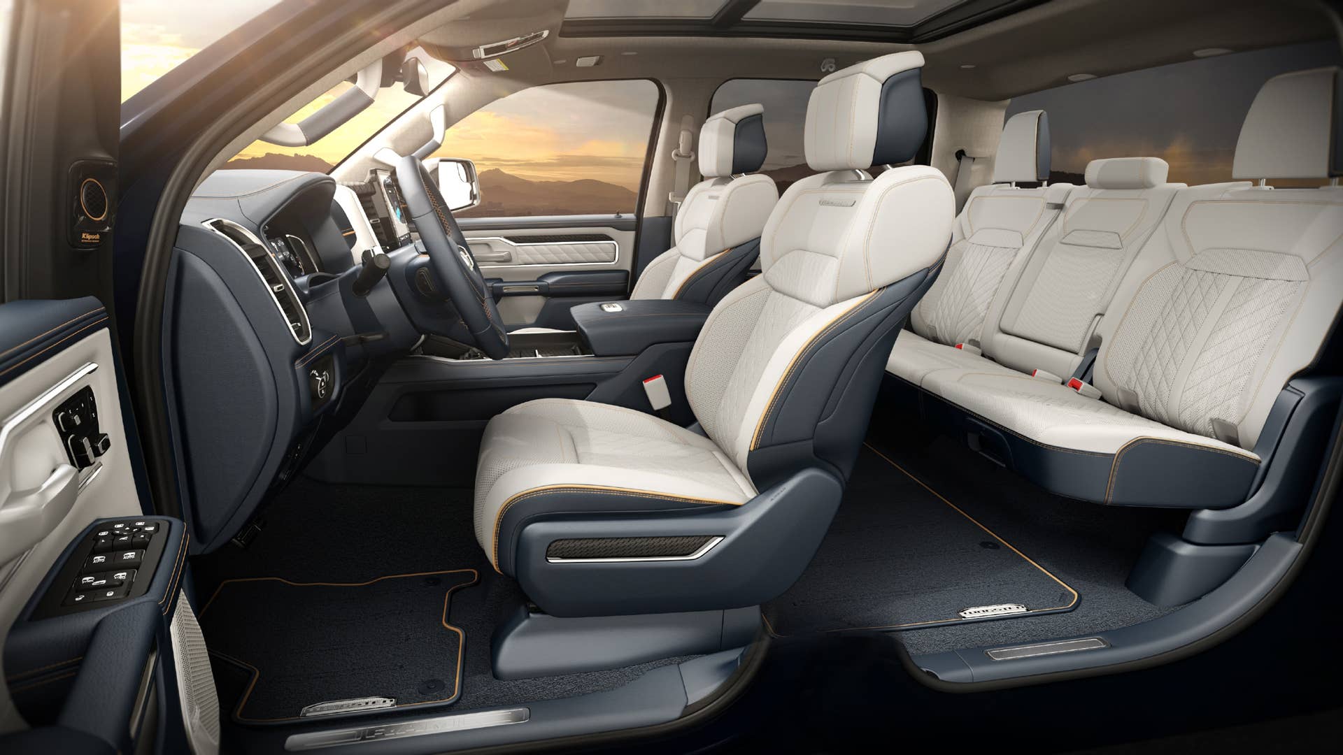 2025 Ram 1500 REV Tungsten interior