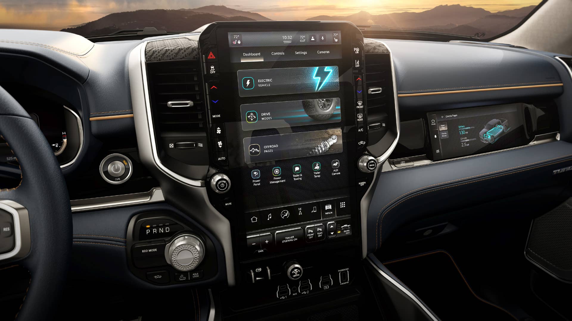 2025 Ram 1500 REV Tungsten interior