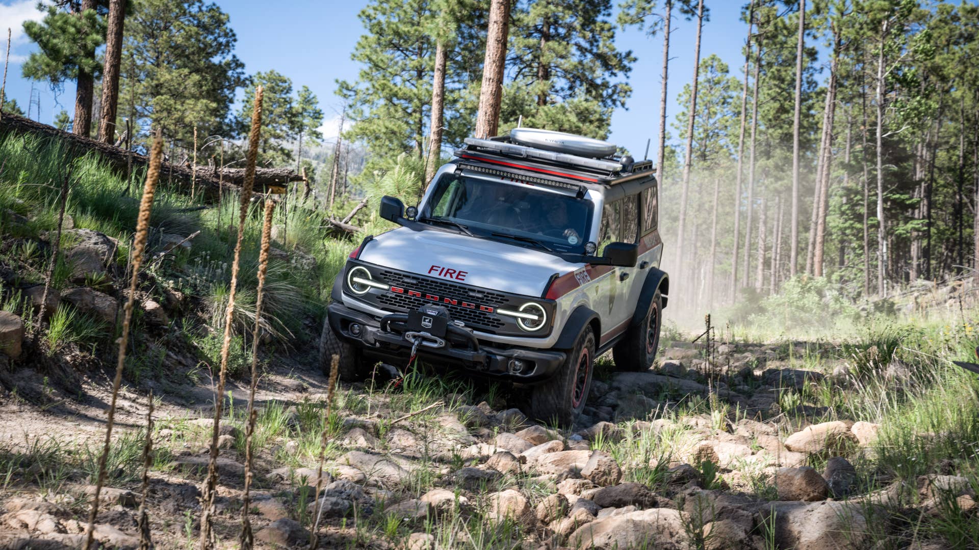 Vehicle shown subject to change based on final execution. Always consult the Owner's Manual before off-road driving, know your terrain and trail difficulty, and use appropriate safety gear.