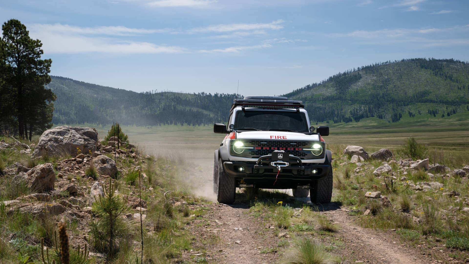 Vehicle shown subject to change based on final execution. Always consult the Owner's Manual before off-road driving, know your terrain and trail difficulty, and use appropriate safety gear.