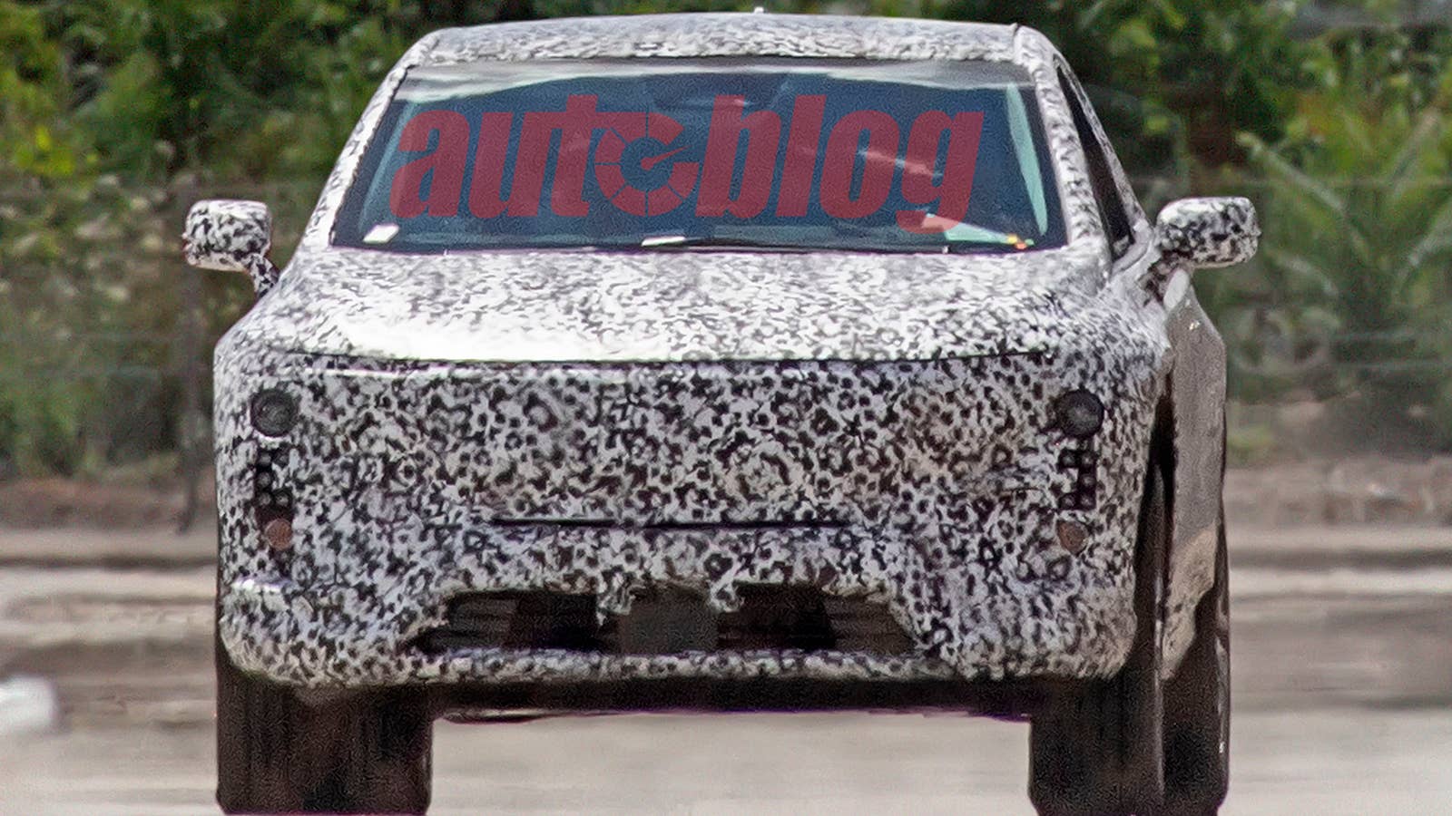 Cadillac compact electric crossover SUV prototype