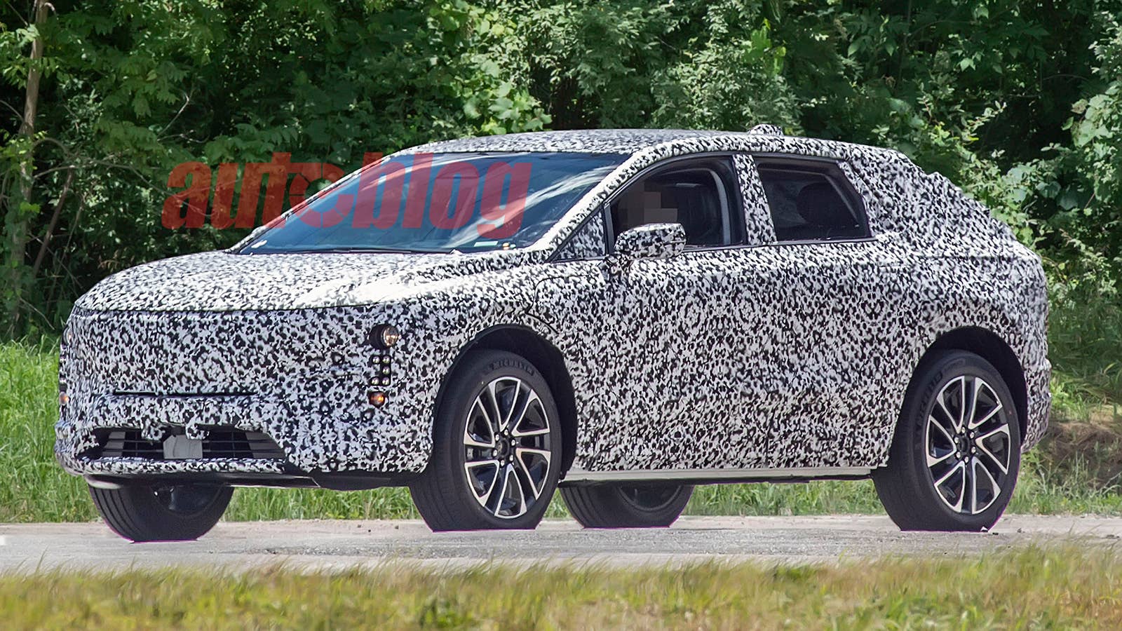 Cadillac compact electric crossover SUV prototype