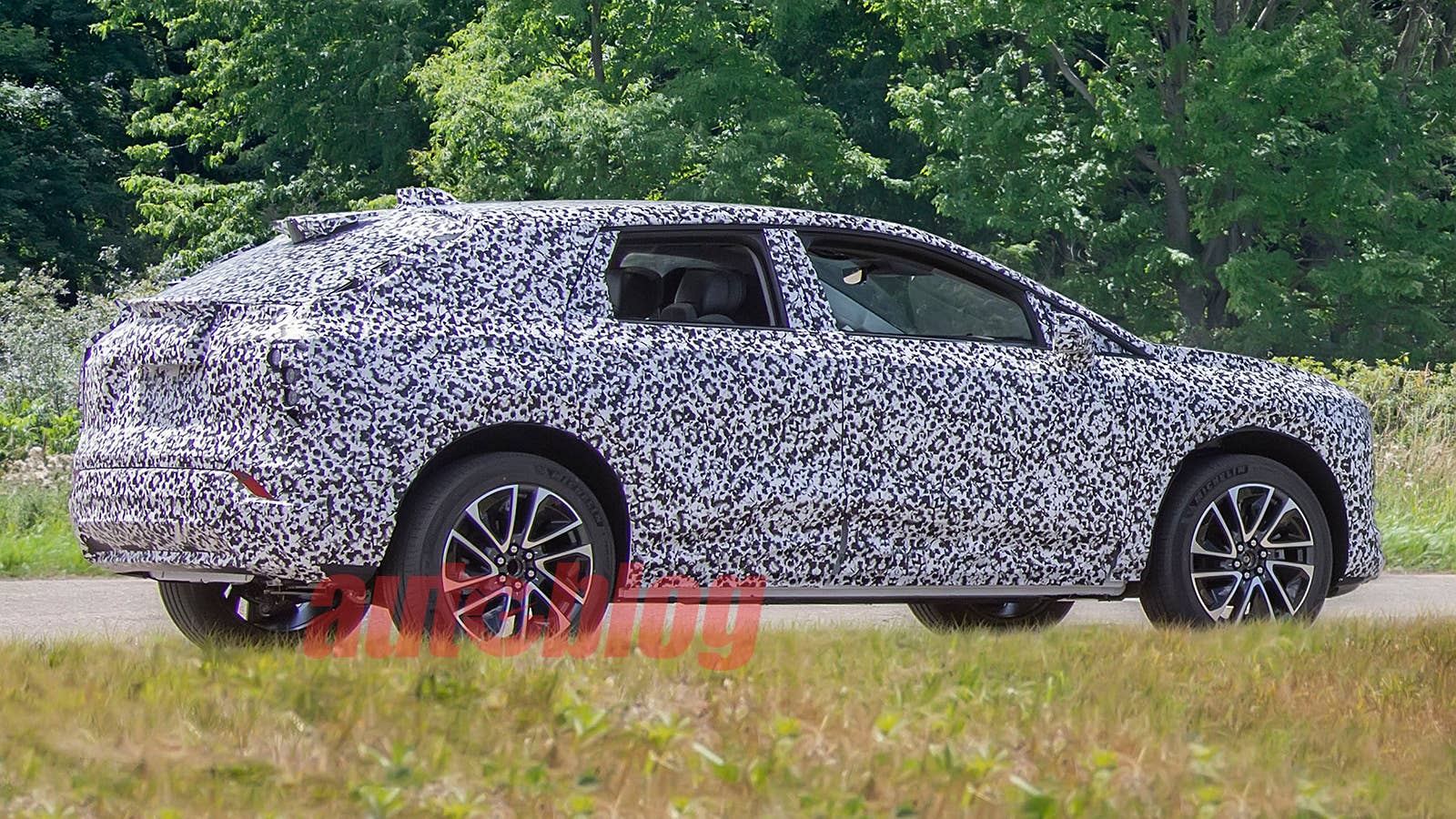 Cadillac compact electric crossover SUV prototype