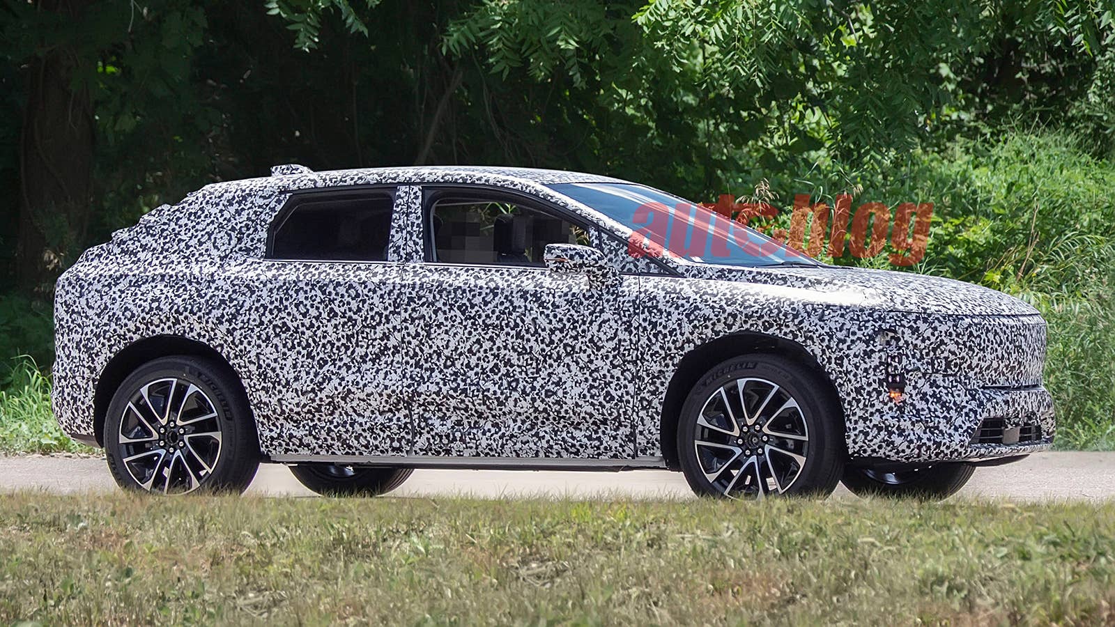 Cadillac compact electric crossover SUV prototype