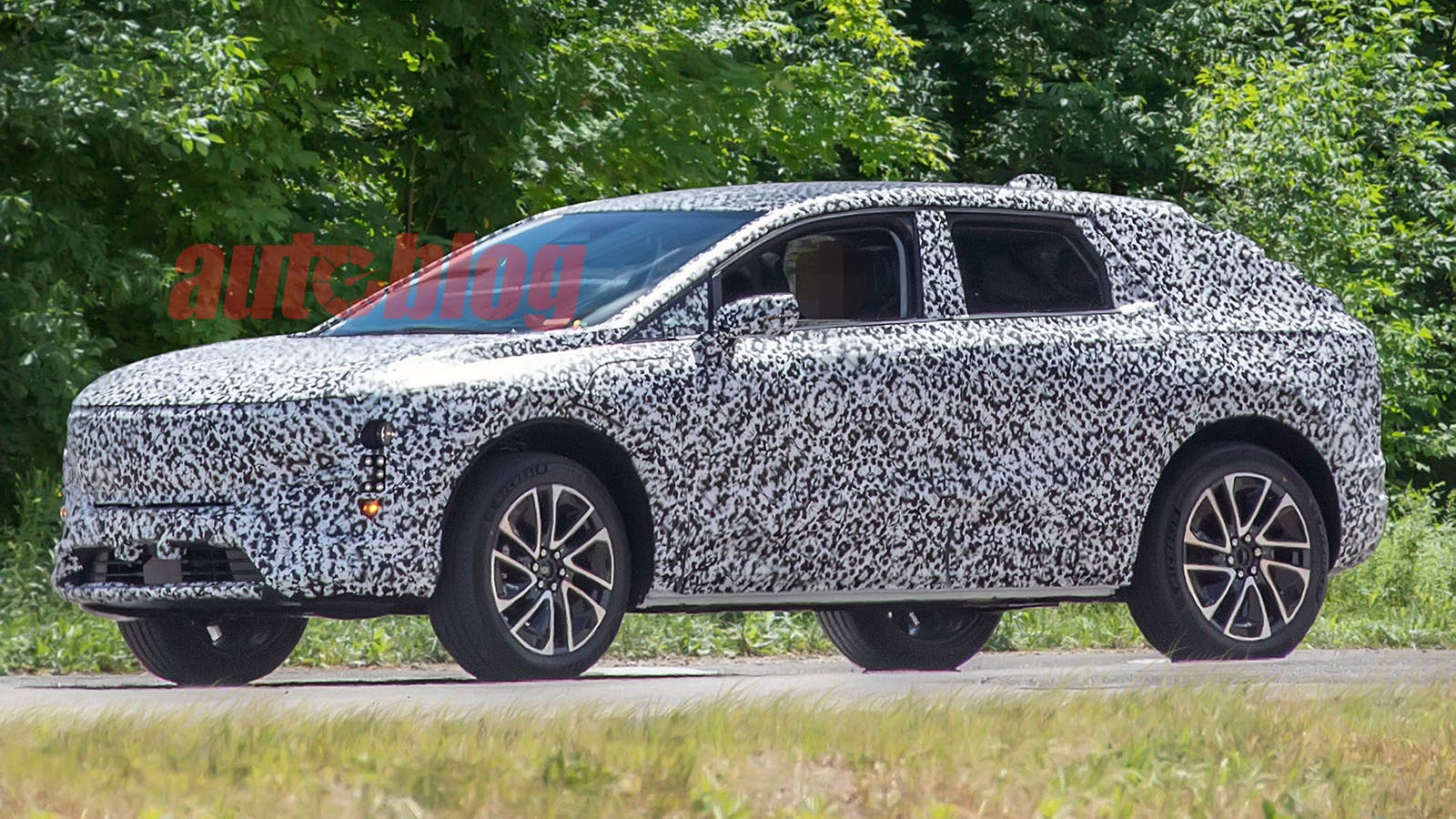 Cadillac compact electric crossover SUV prototype