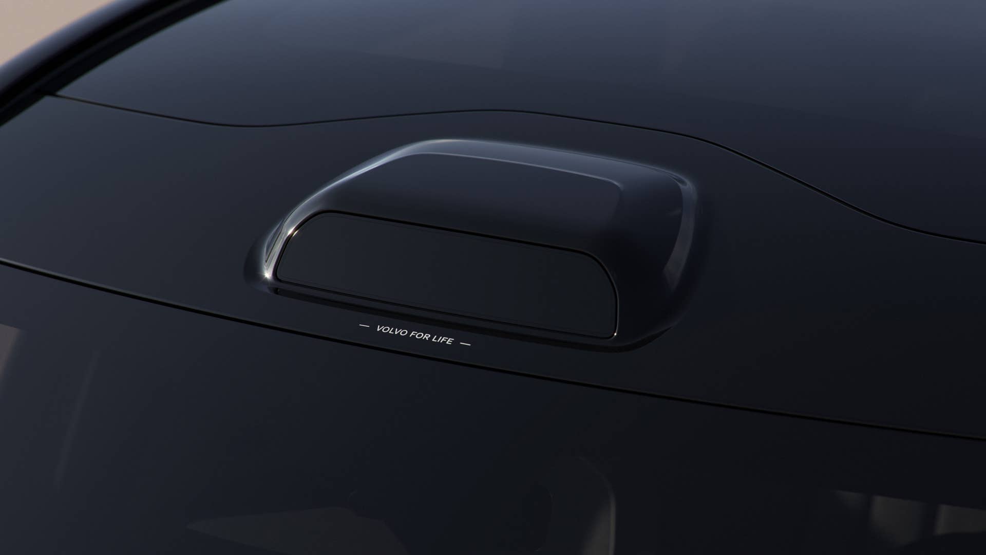 Lidar integrated into the roofline