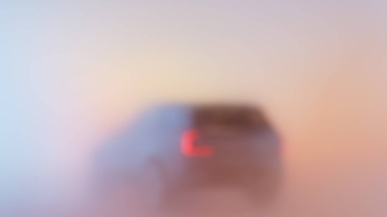 Blurred Rear View