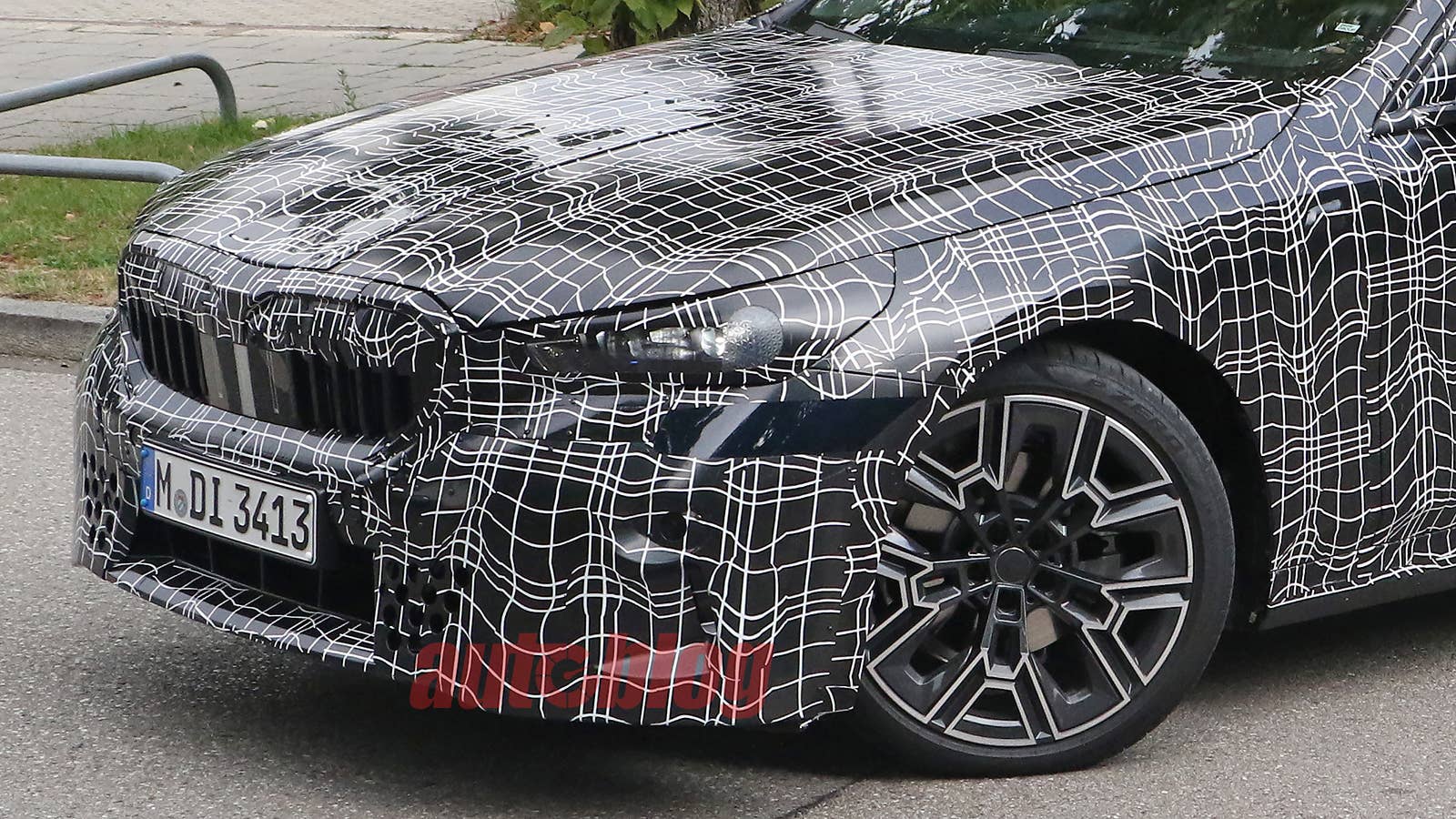 BMW 5 Series prototype