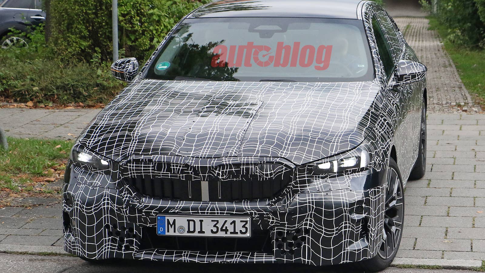 BMW 5 Series prototype