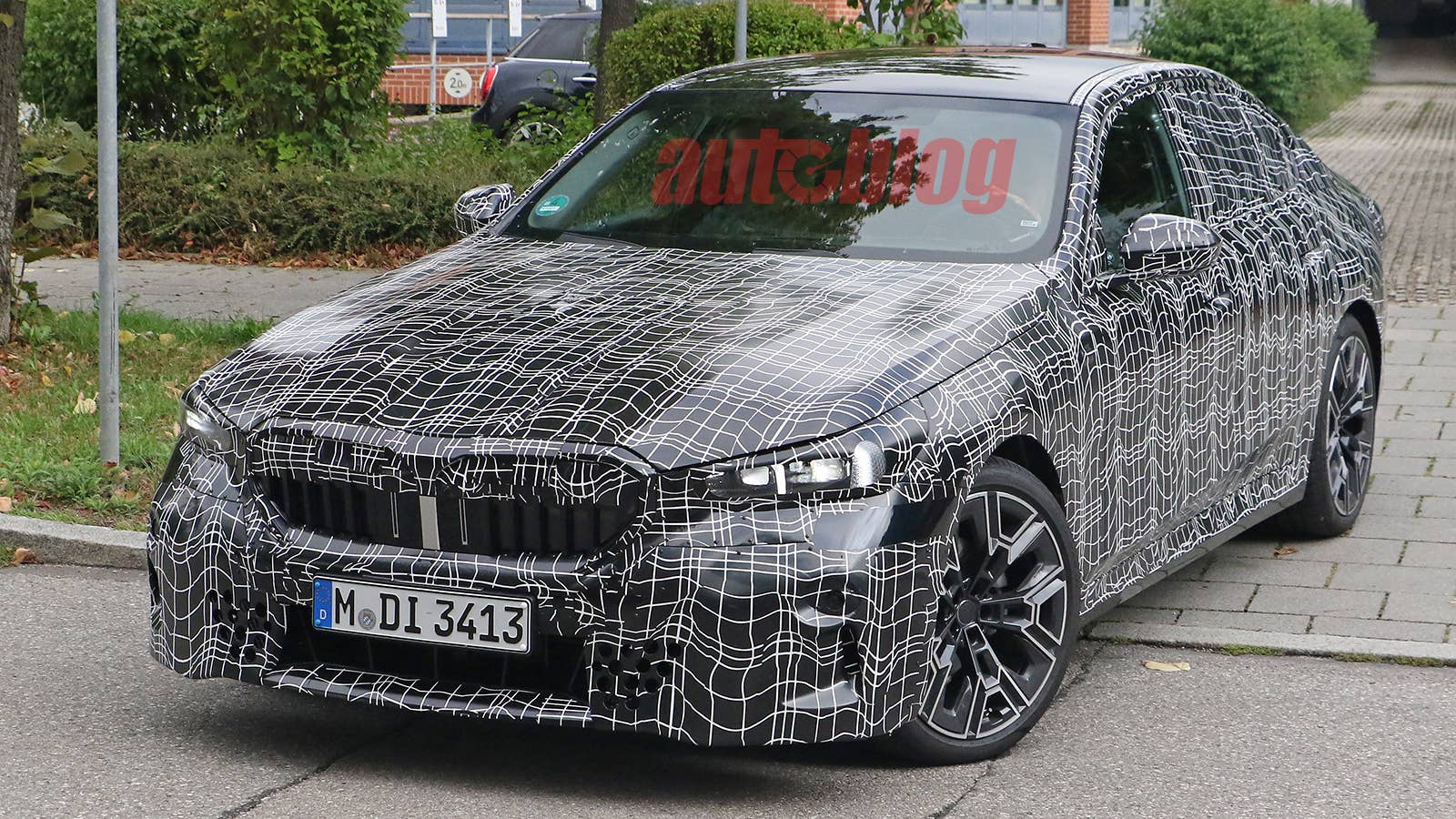 BMW 5 Series prototype