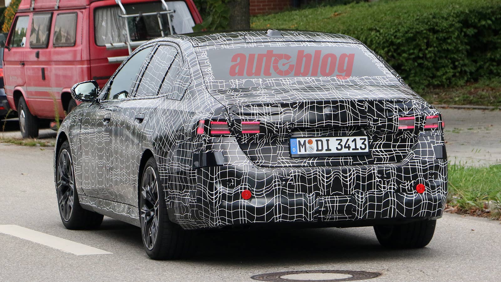 BMW 5 Series prototype
