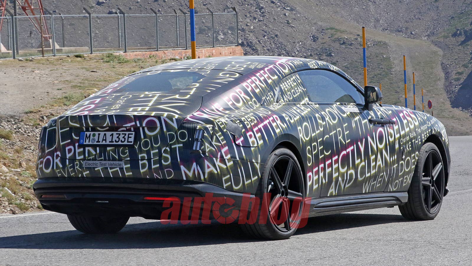 Rolls-Royce Spectre prototype