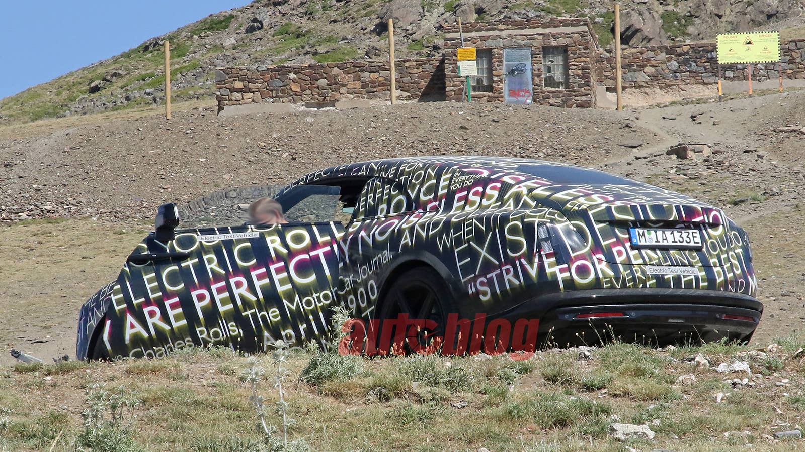 Rolls-Royce Spectre prototype
