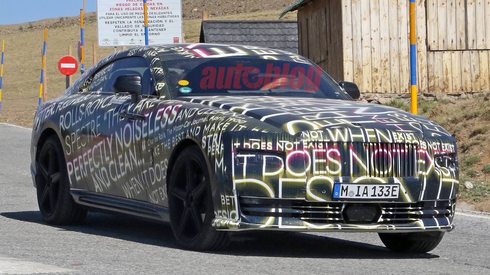 Rolls-Royce Spectre prototype