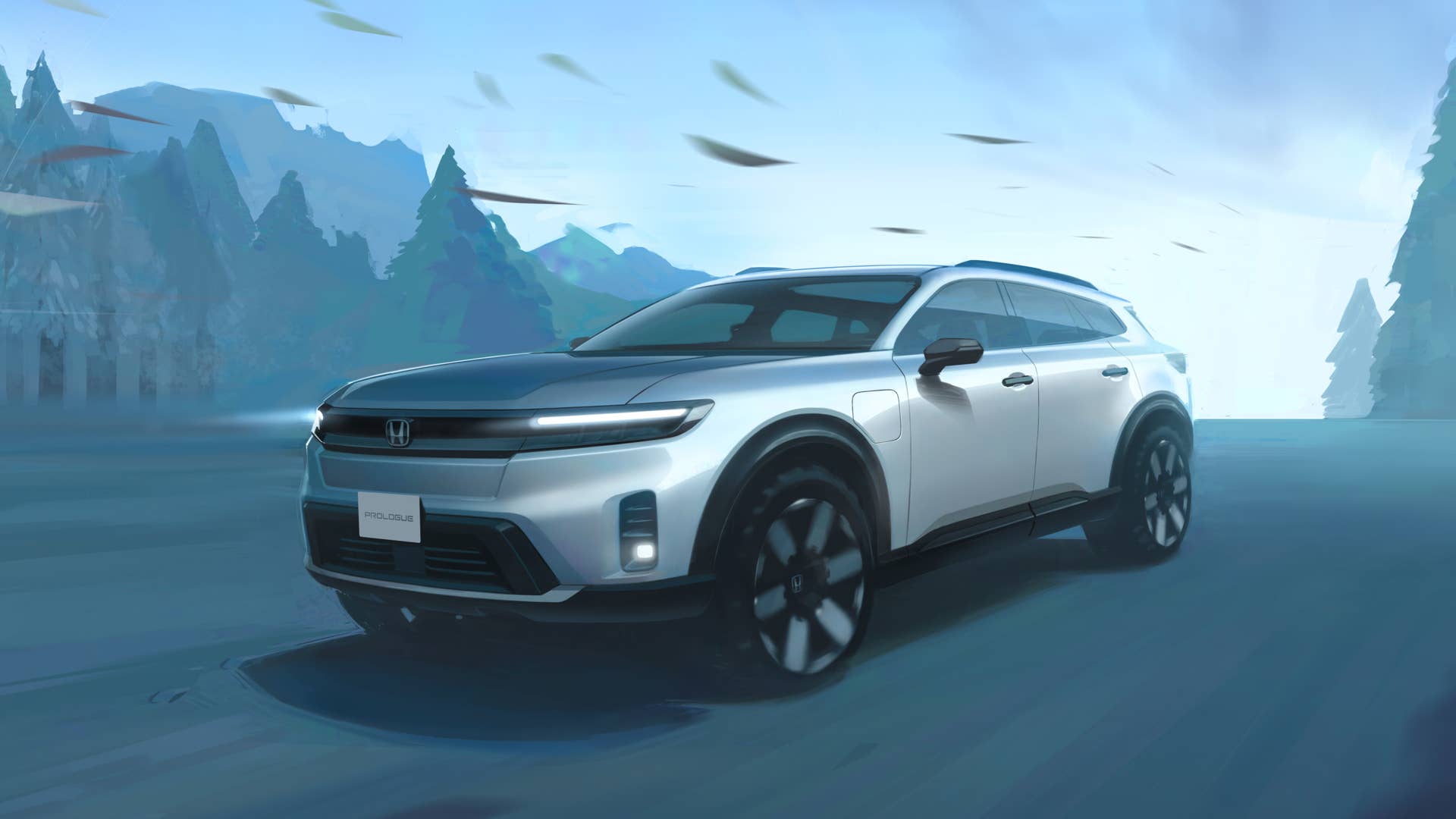 Honda Prologue Teaser Sketch