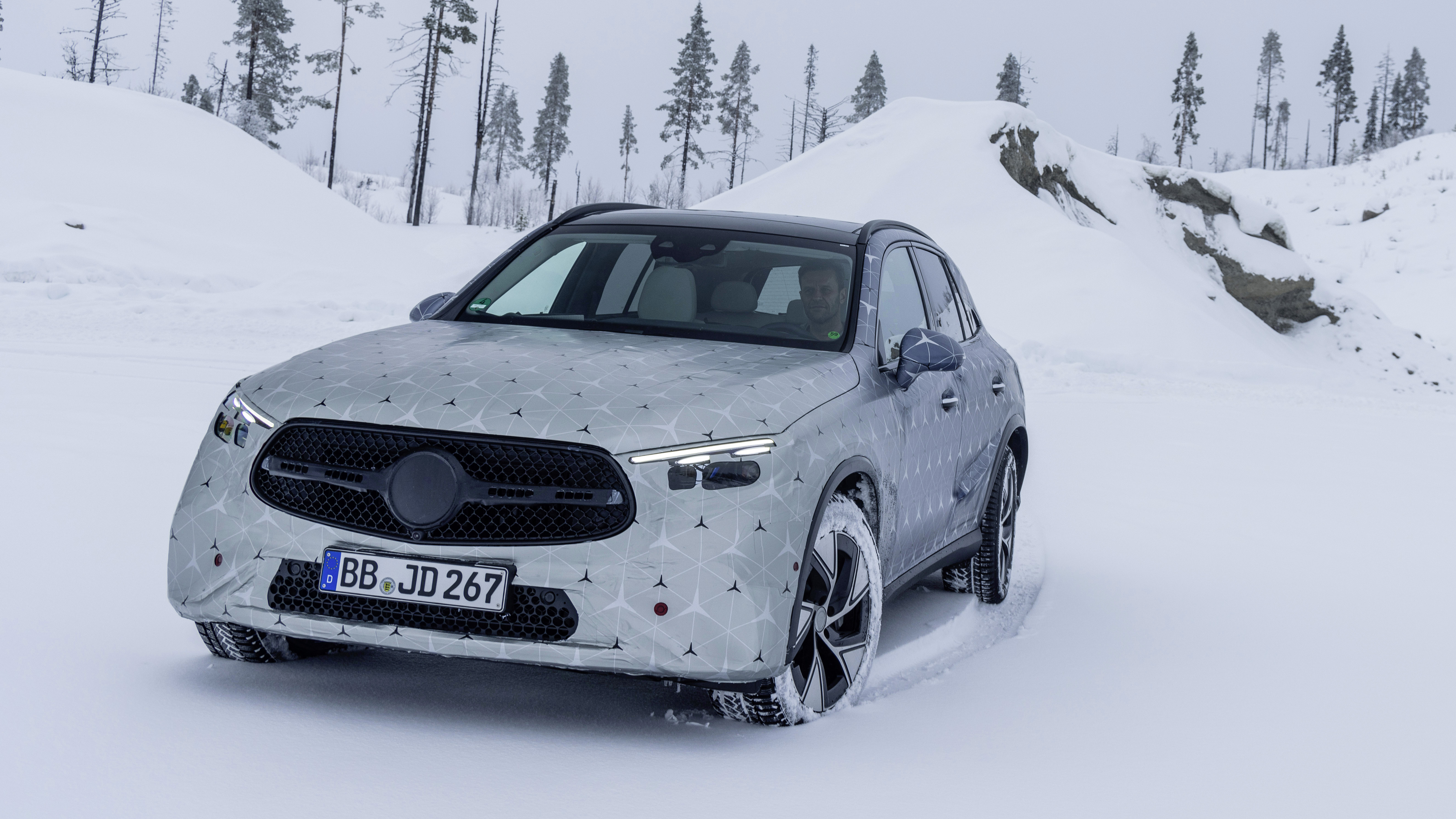 Mercedes-Benz GLC Wintertesting Arjeplog (Sweden)