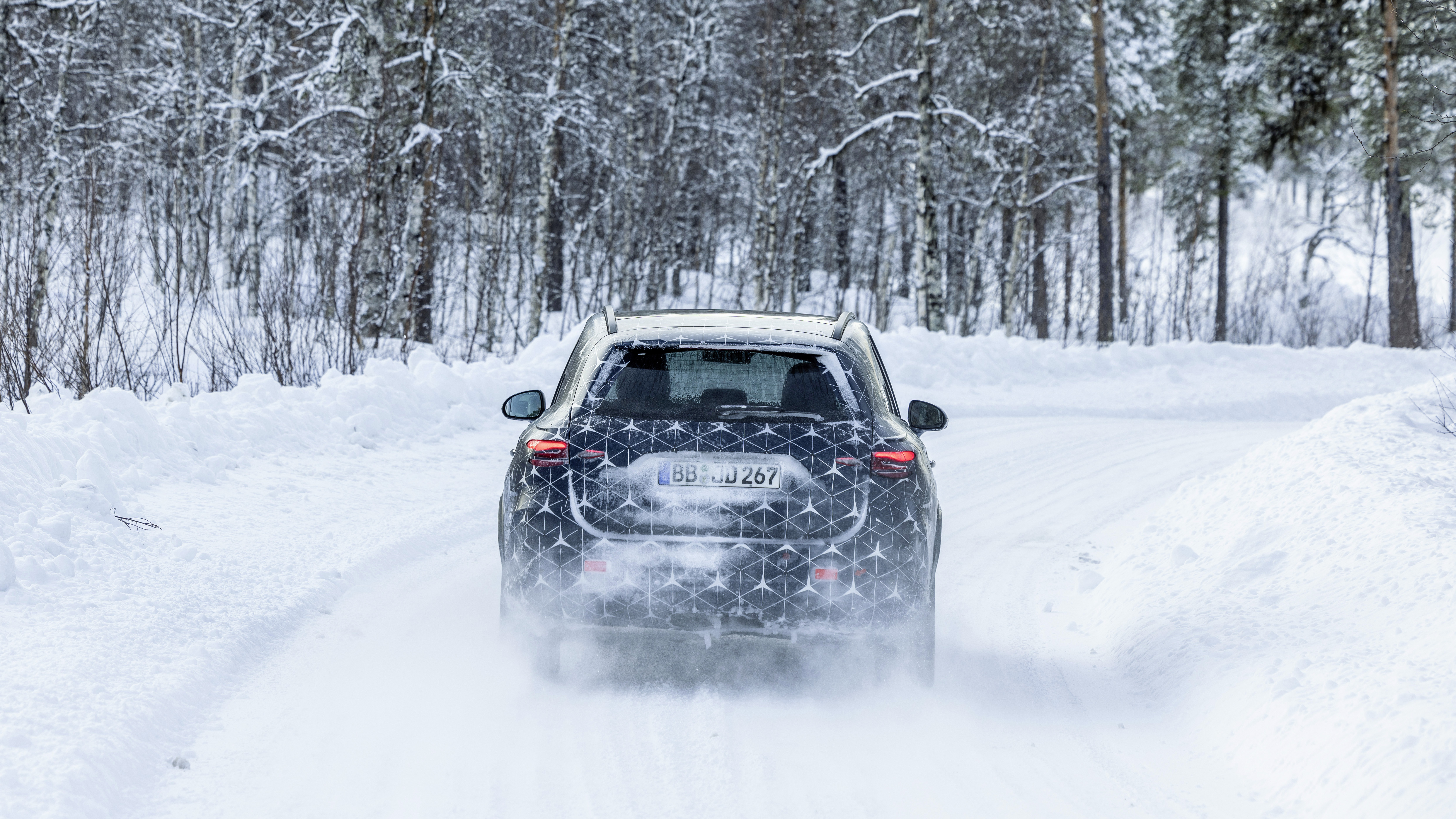 Mercedes-Benz GLC Wintertesting Arjeplog (Sweden)