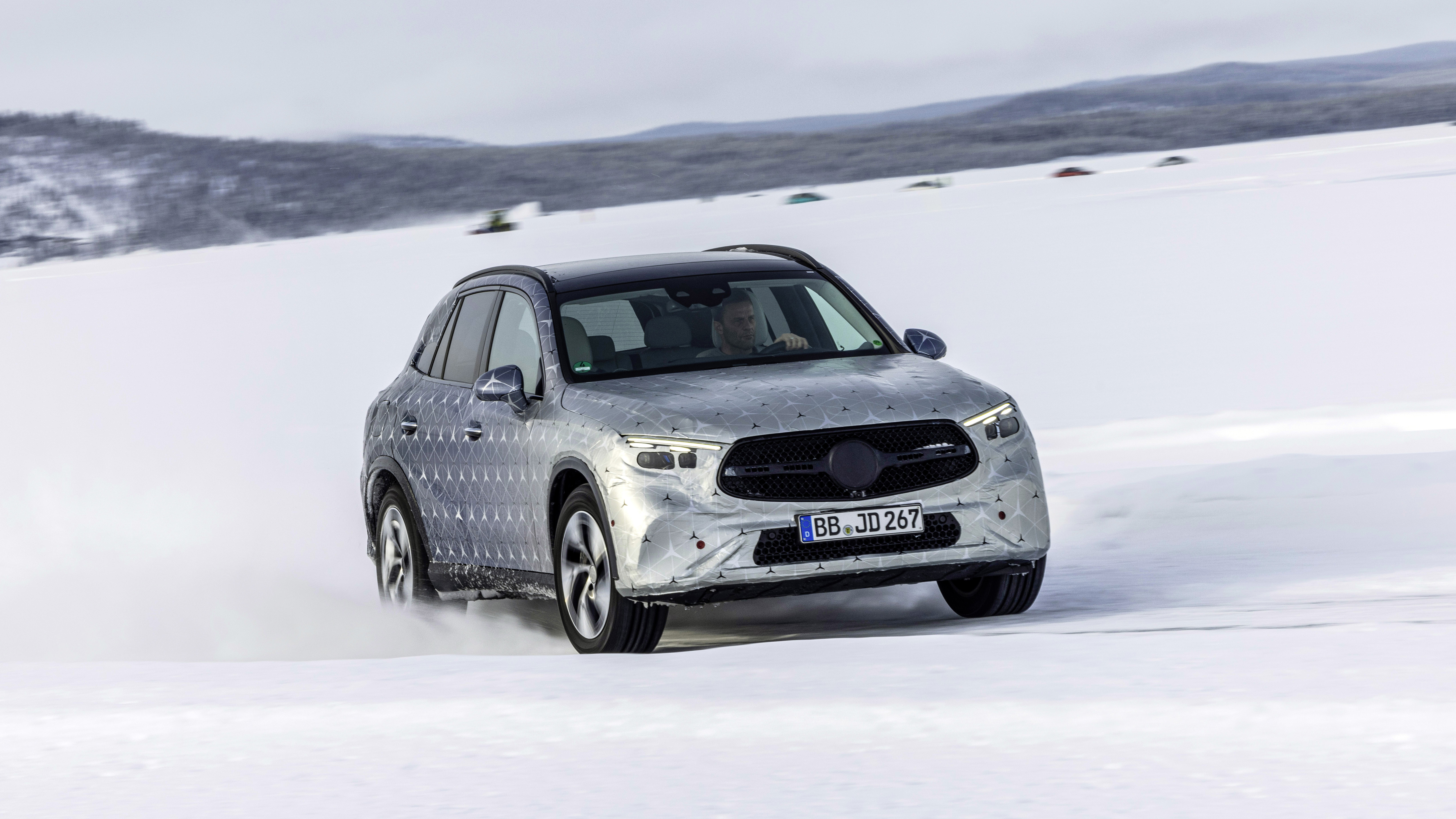 Mercedes-Benz GLC Wintertesting Arjeplog (Sweden)