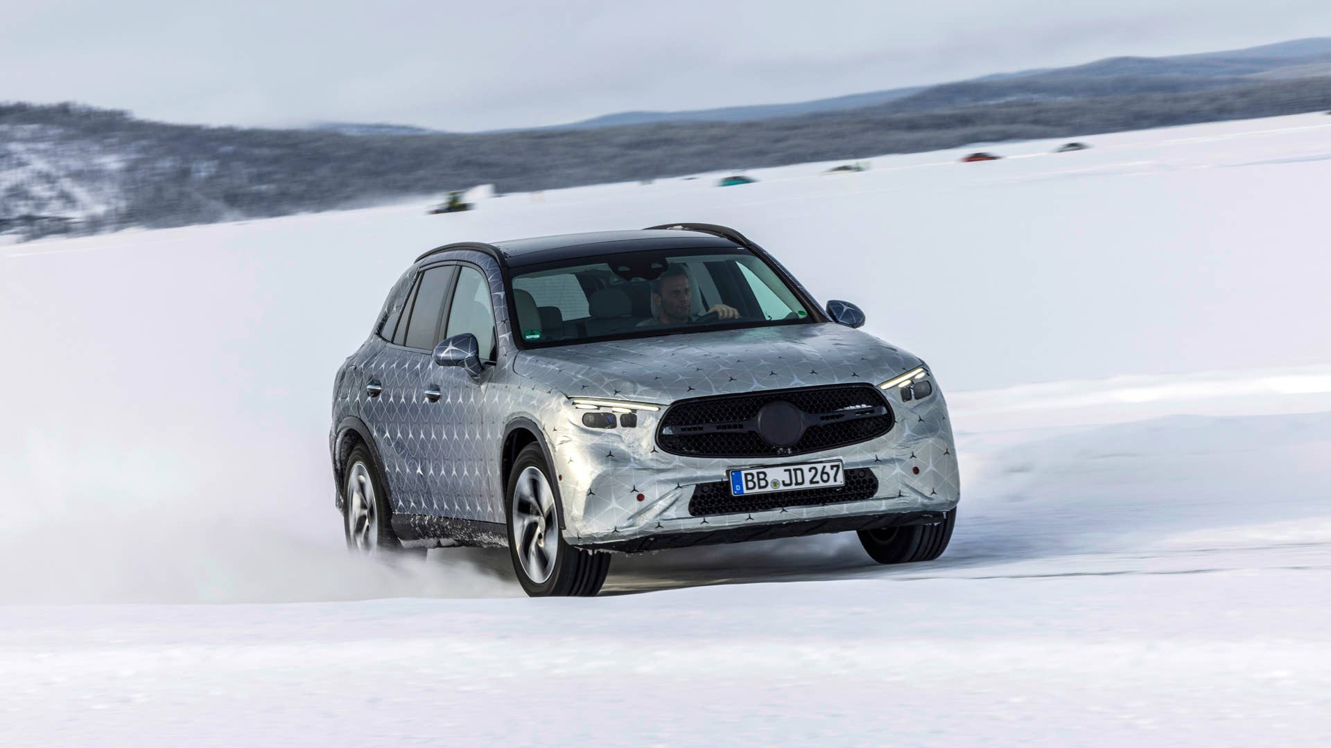 Mercedes-Benz GLC Wintertesting Arjeplog (Sweden)