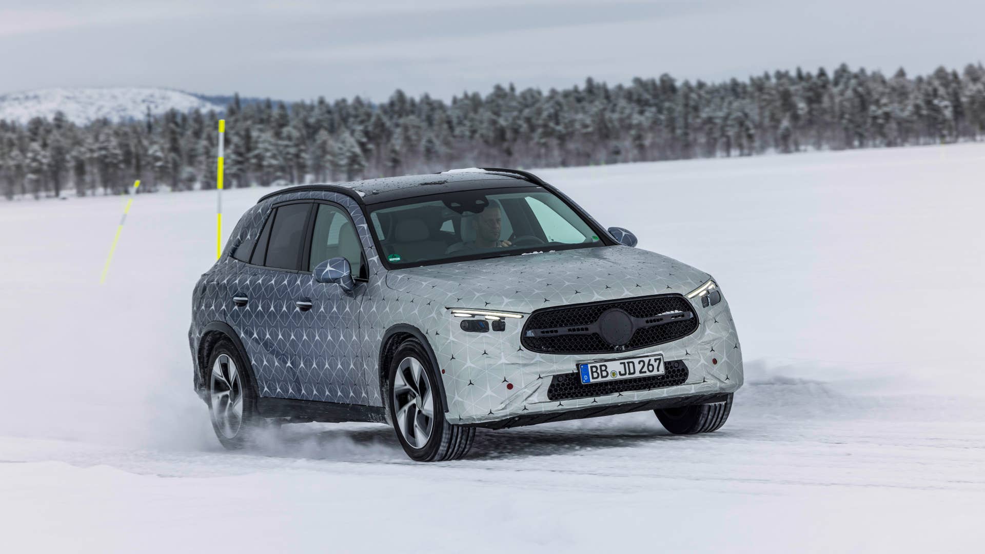 Mercedes-Benz GLC Wintertesting Arjeplog (Sweden)