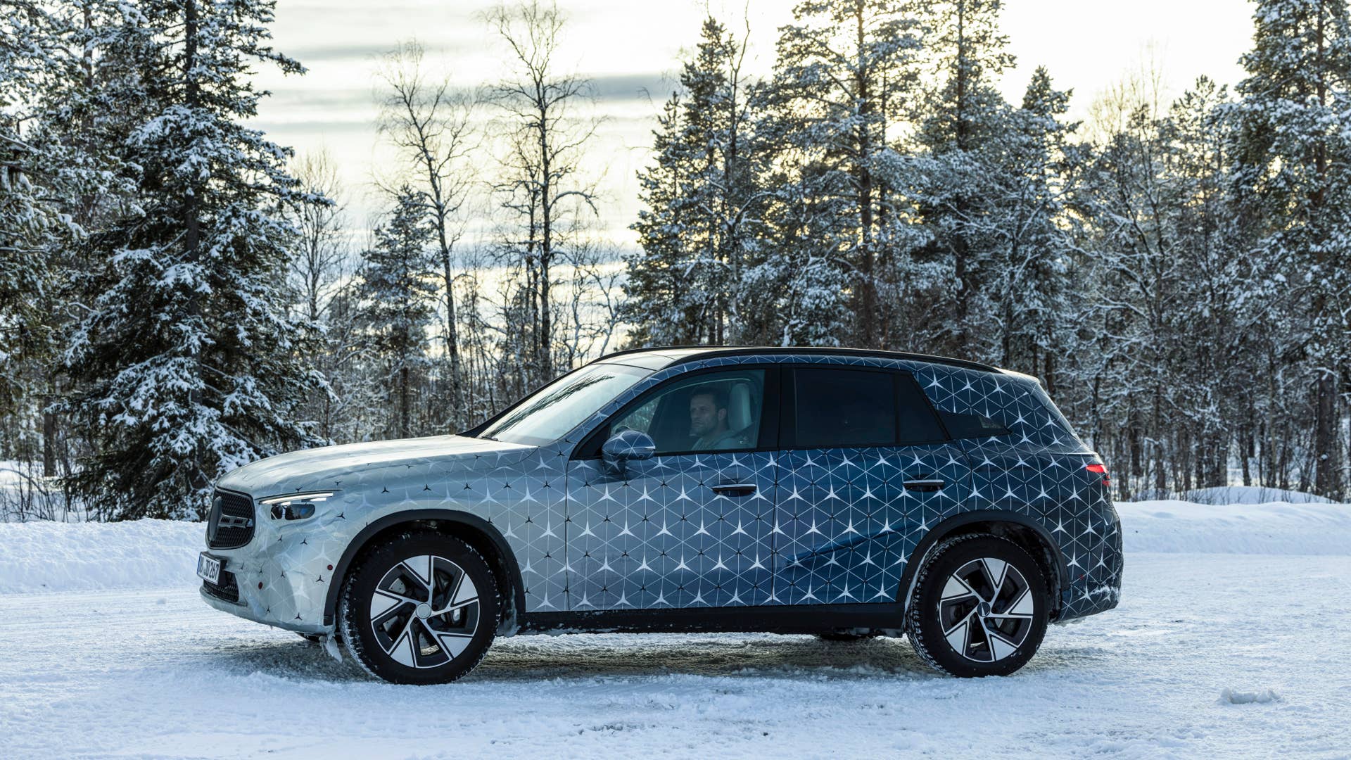 Mercedes-Benz GLC Wintertesting Arjeplog (Sweden)