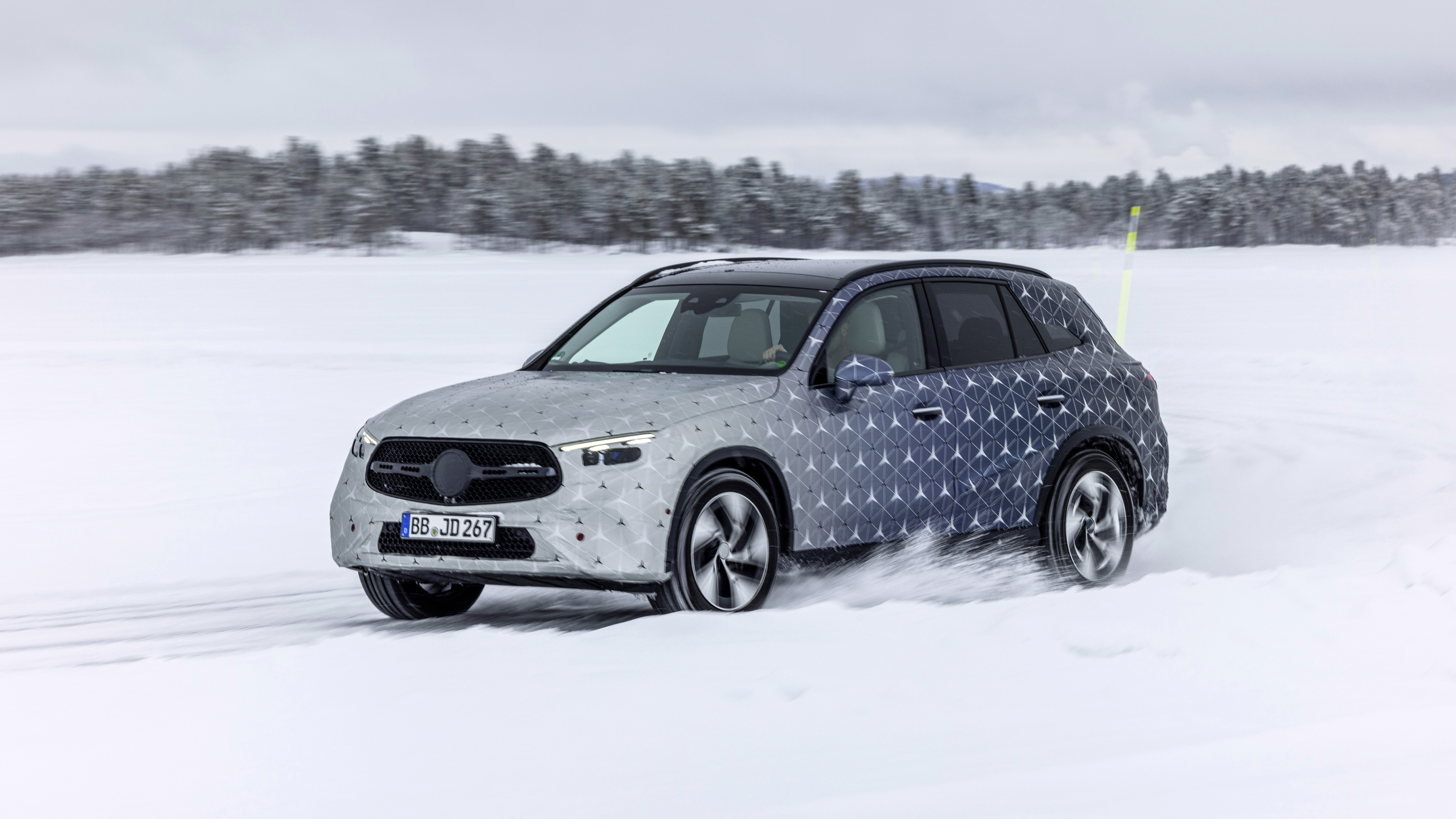 Mercedes-Benz GLC Wintertesting Arjeplog (Sweden)