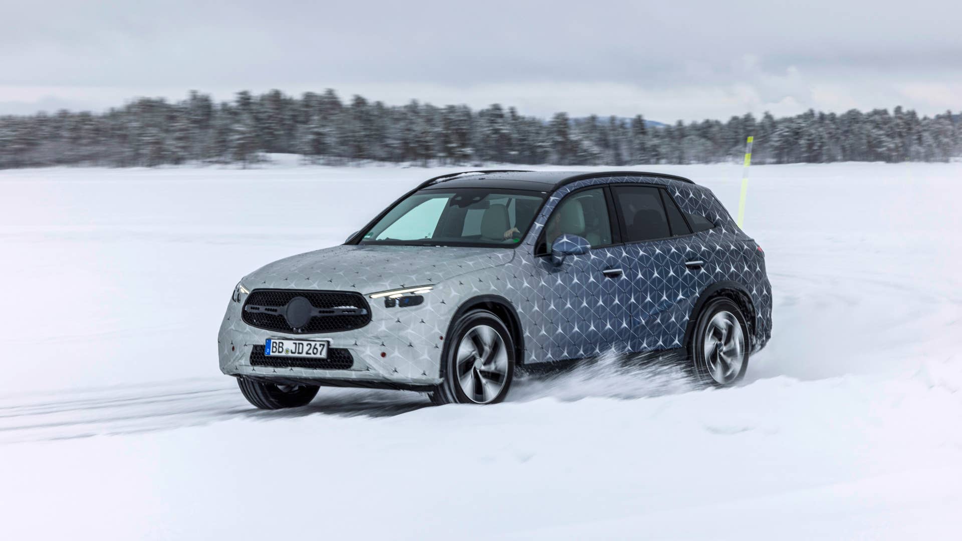 Mercedes-Benz GLC Wintertesting Arjeplog (Sweden)