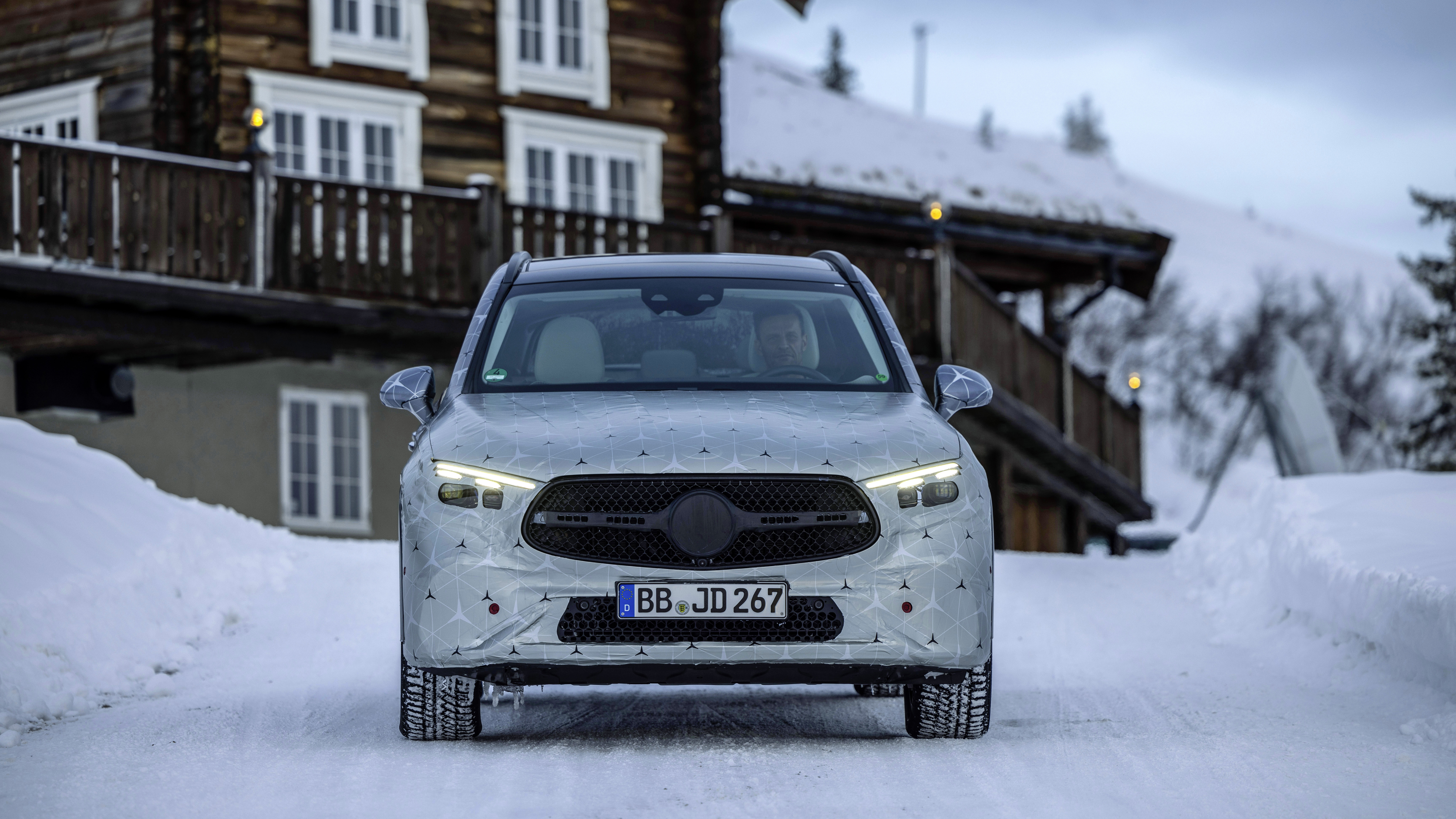 Mercedes-Benz GLC Wintertesting Arjeplog (Sweden)