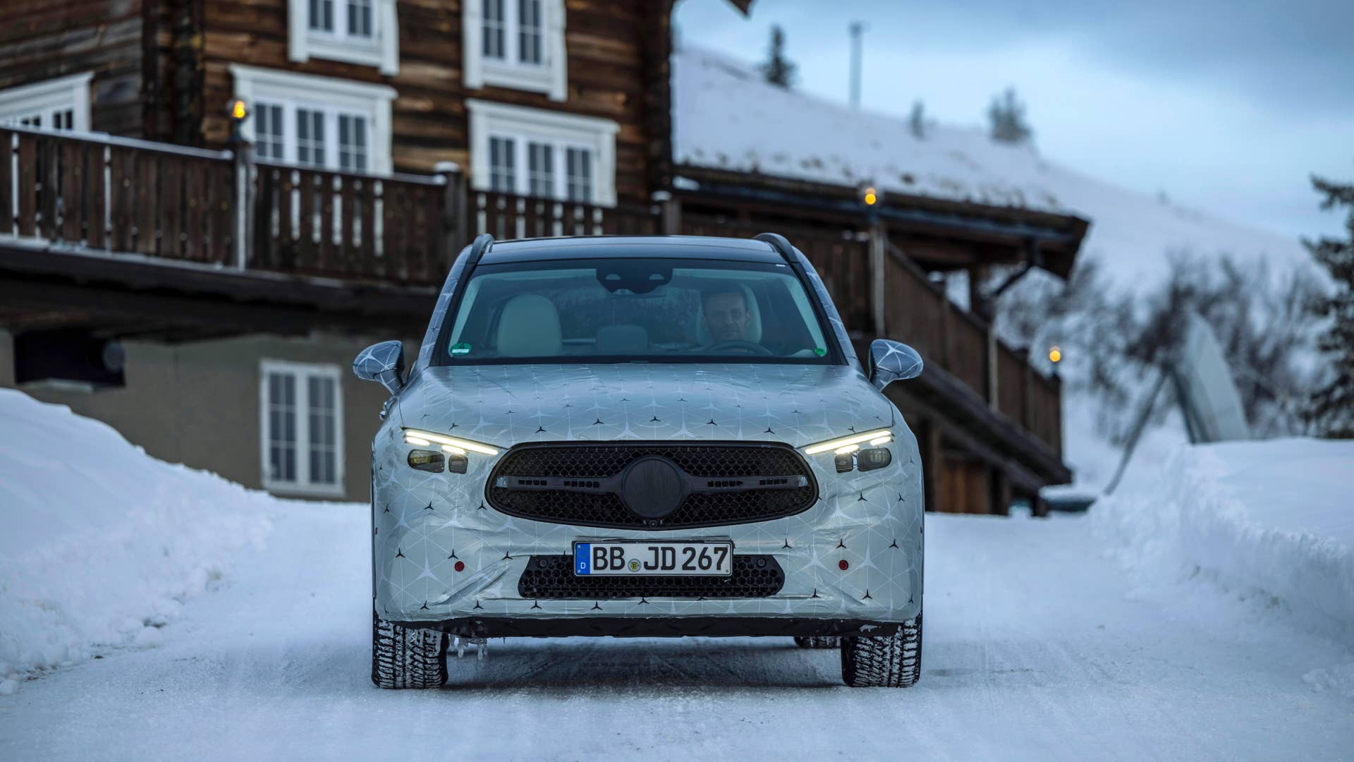 Mercedes-Benz GLC Wintertesting Arjeplog (Sweden)