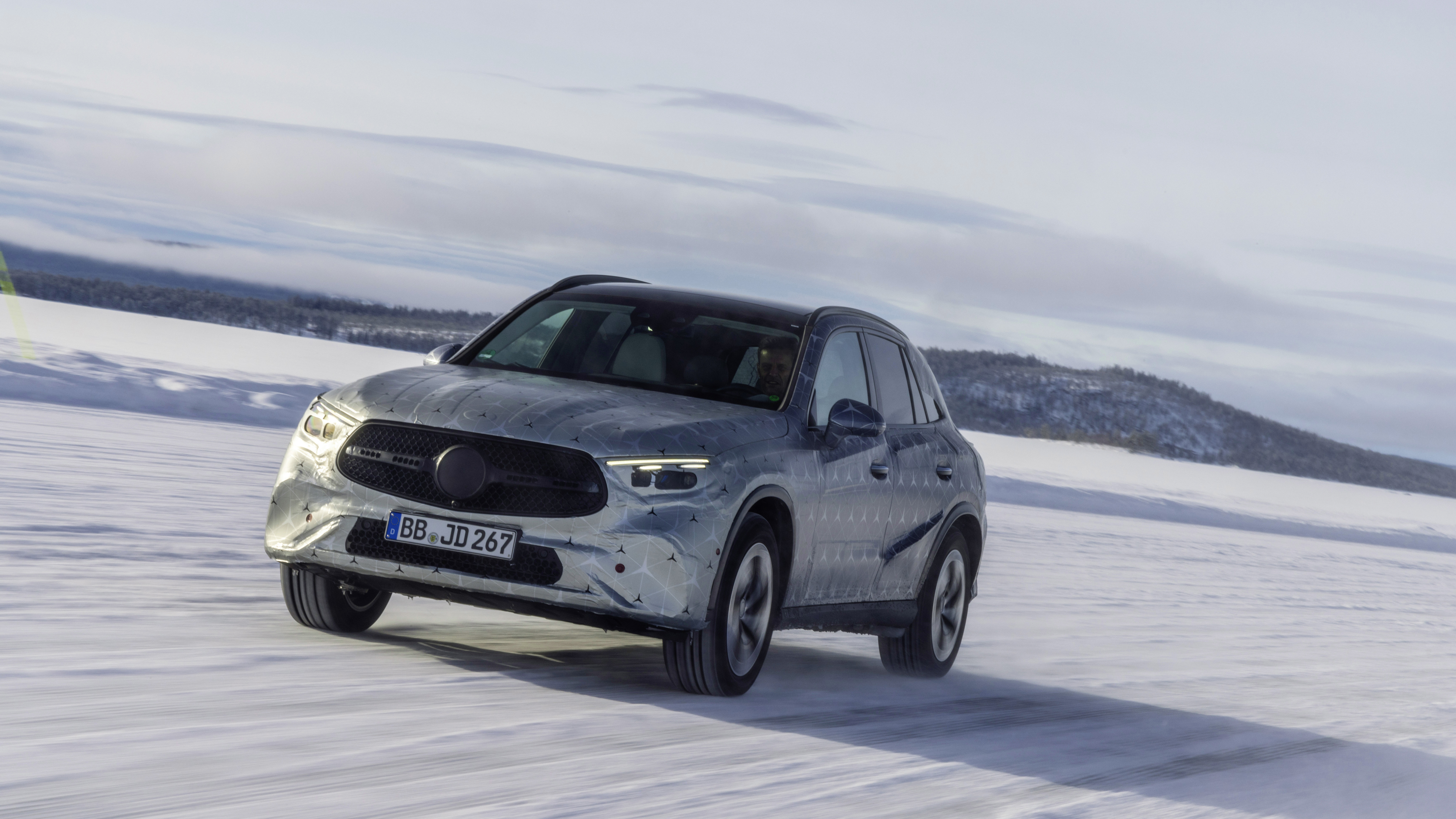Mercedes-Benz GLC Wintertesting Arjeplog (Sweden)
