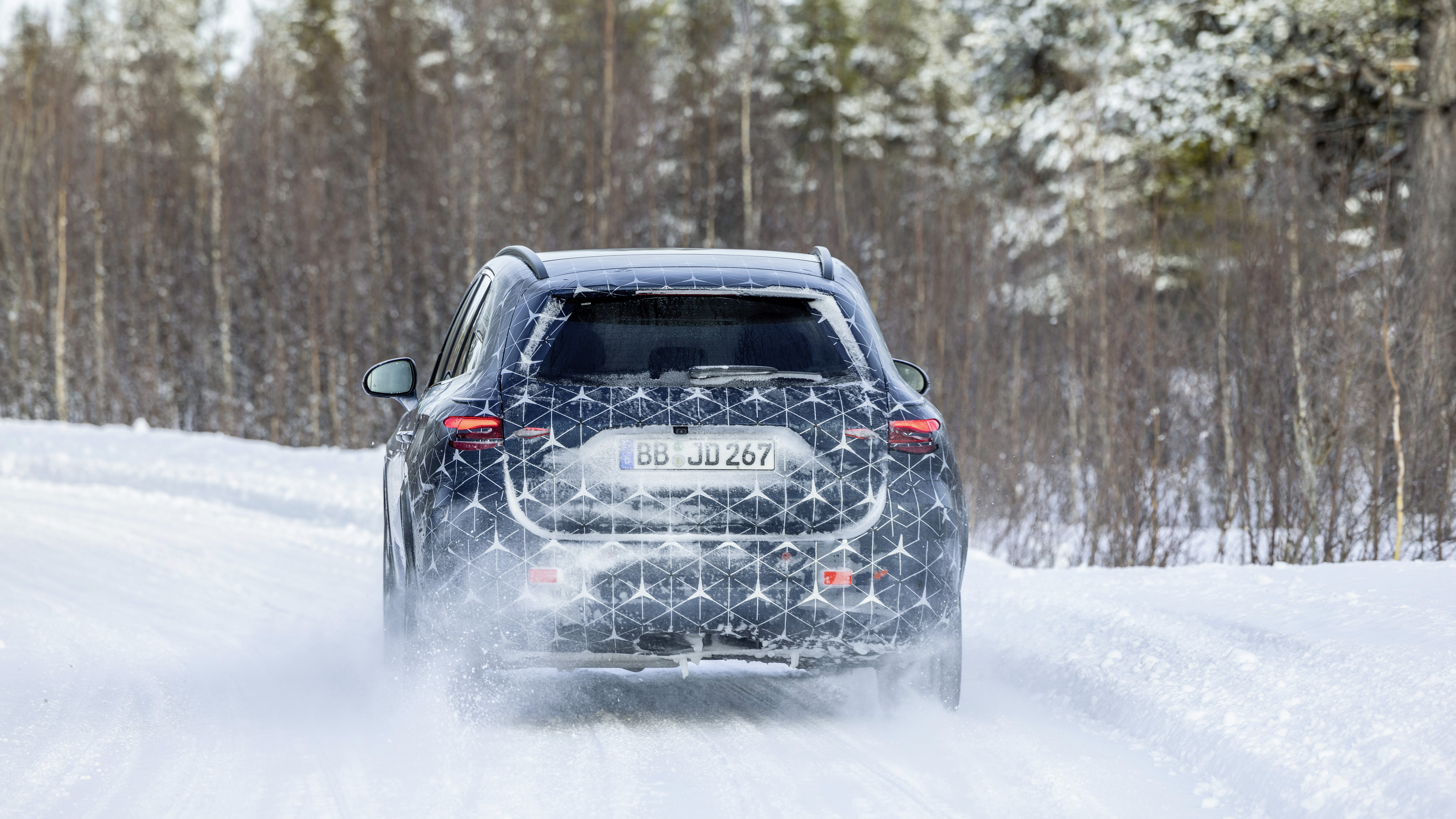 Mercedes-Benz GLC Wintertesting Arjeplog (Sweden)