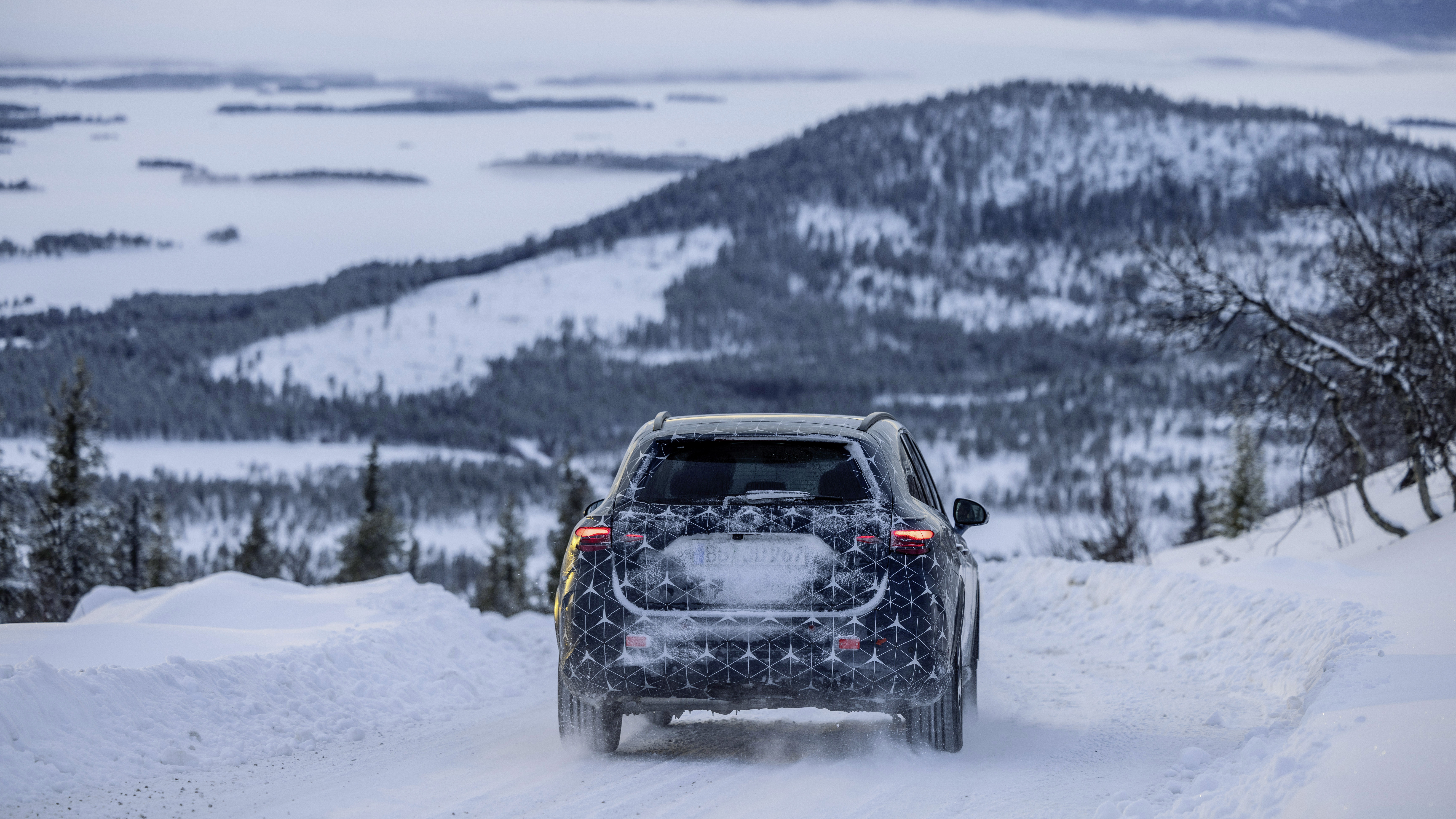 Mercedes-Benz GLC Wintertesting Arjeplog (Sweden)