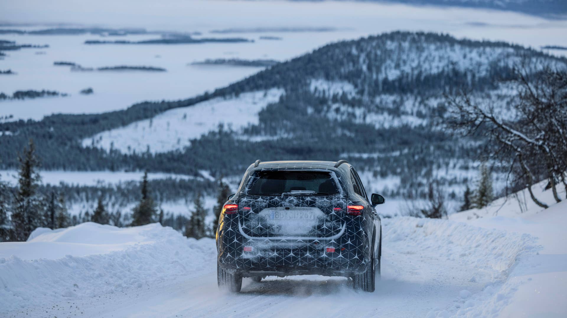 Mercedes-Benz GLC Wintertesting Arjeplog (Sweden)