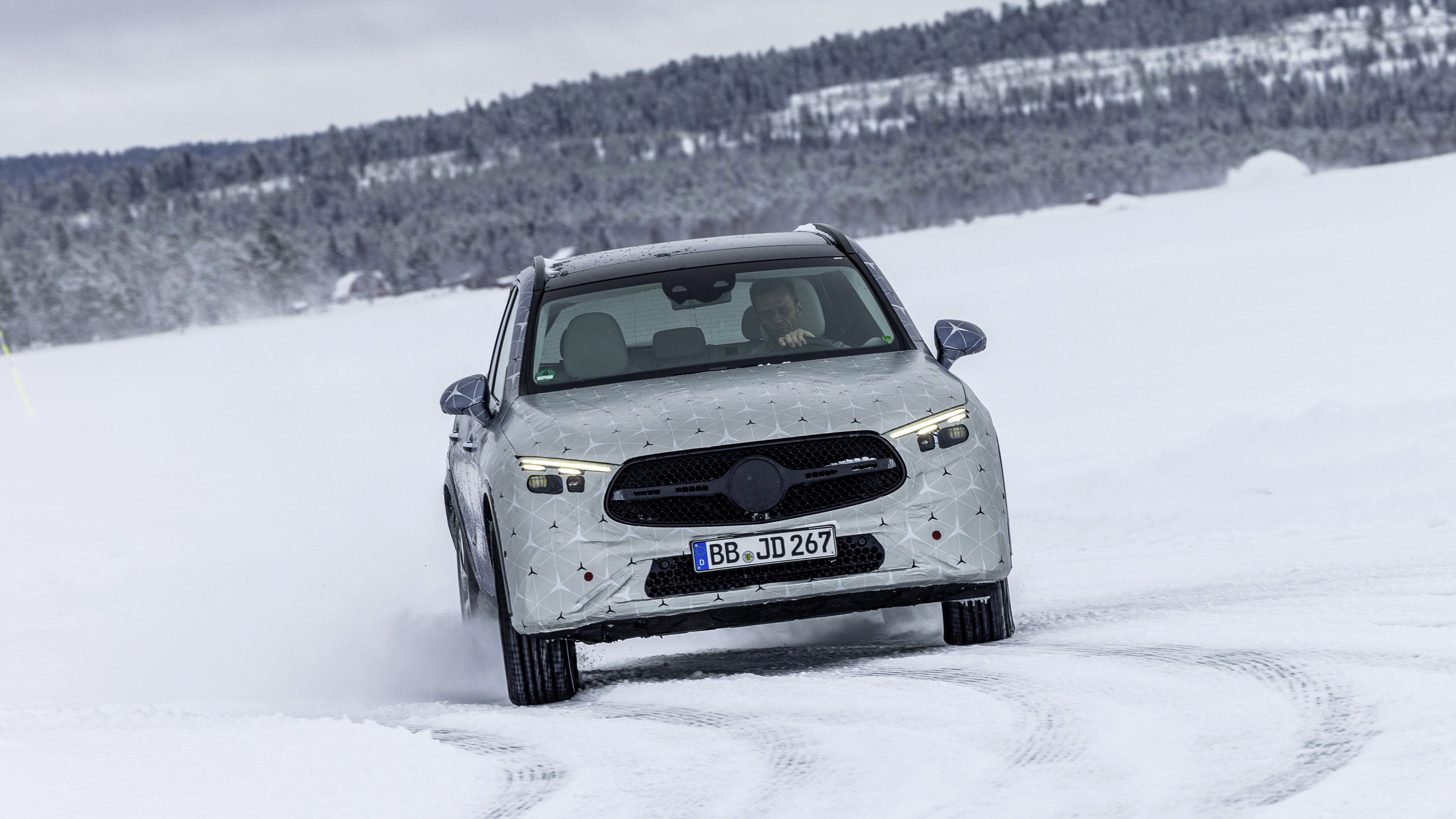 Mercedes-Benz GLC Wintertesting Arjeplog (Sweden)