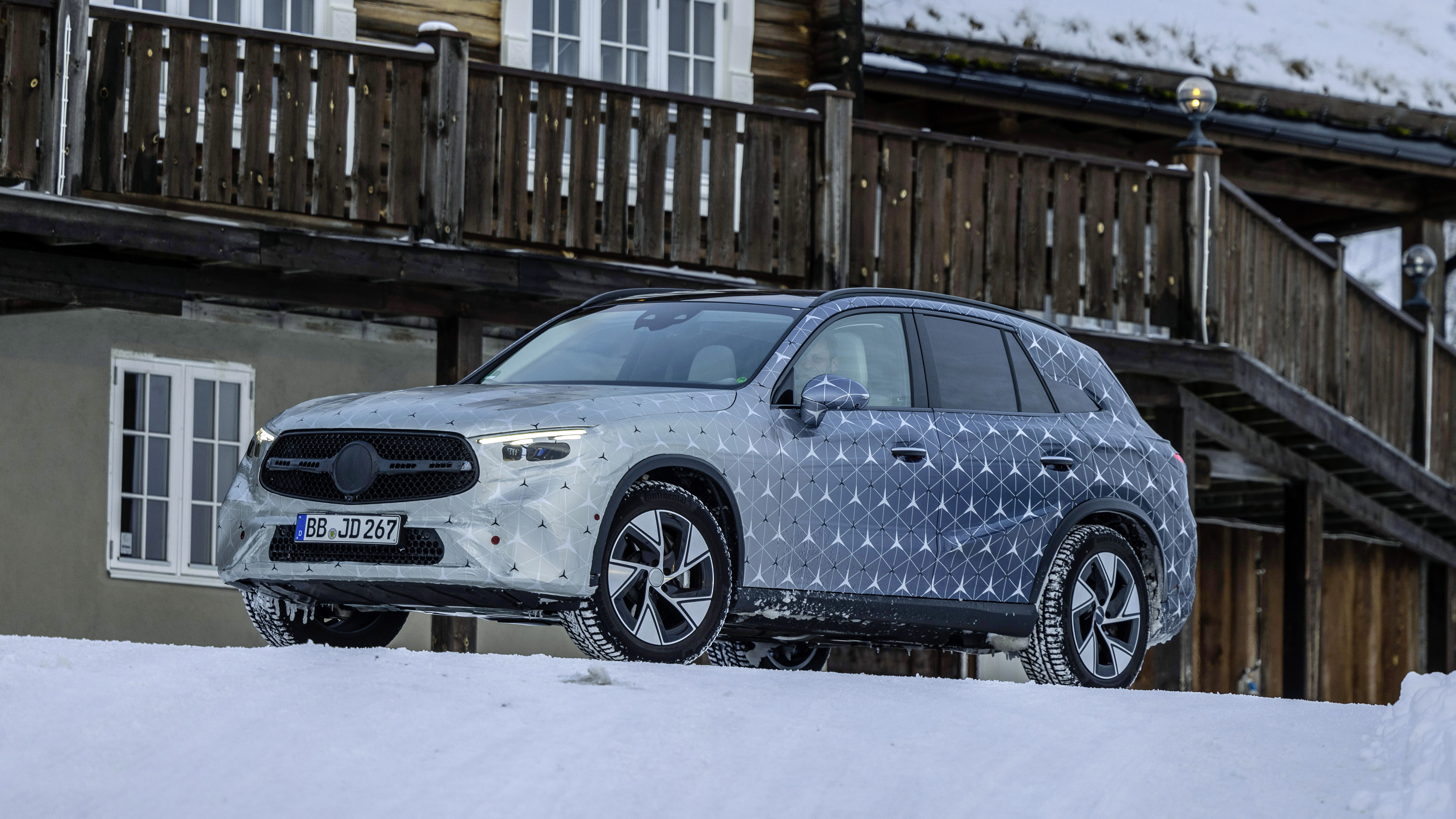 Mercedes-Benz GLC Wintertesting Arjeplog (Sweden)