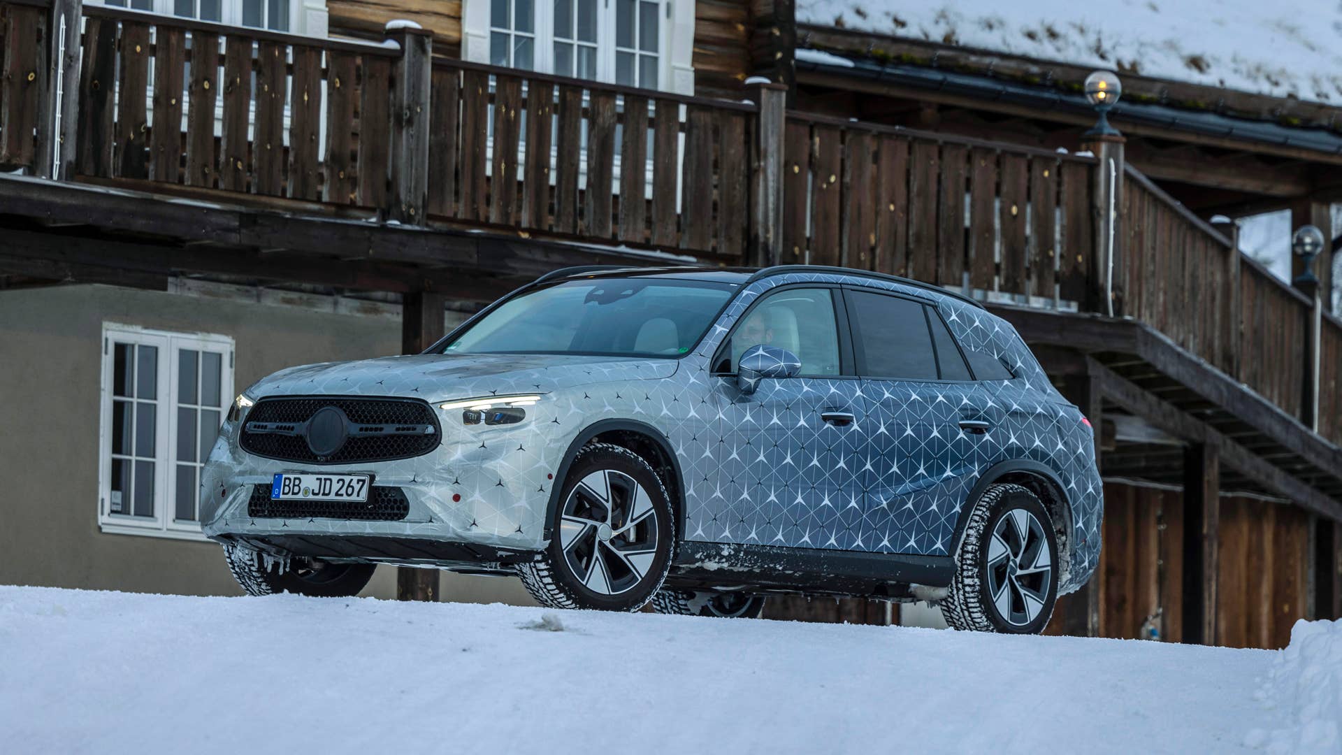 Mercedes-Benz GLC Wintertesting Arjeplog (Sweden)